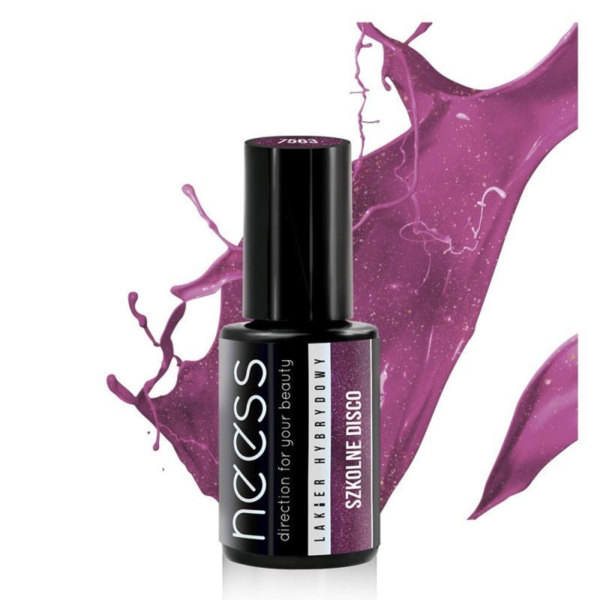

NEESS Lakier hybrydowy kauczukowy 7563 Szkolne disco 4ml