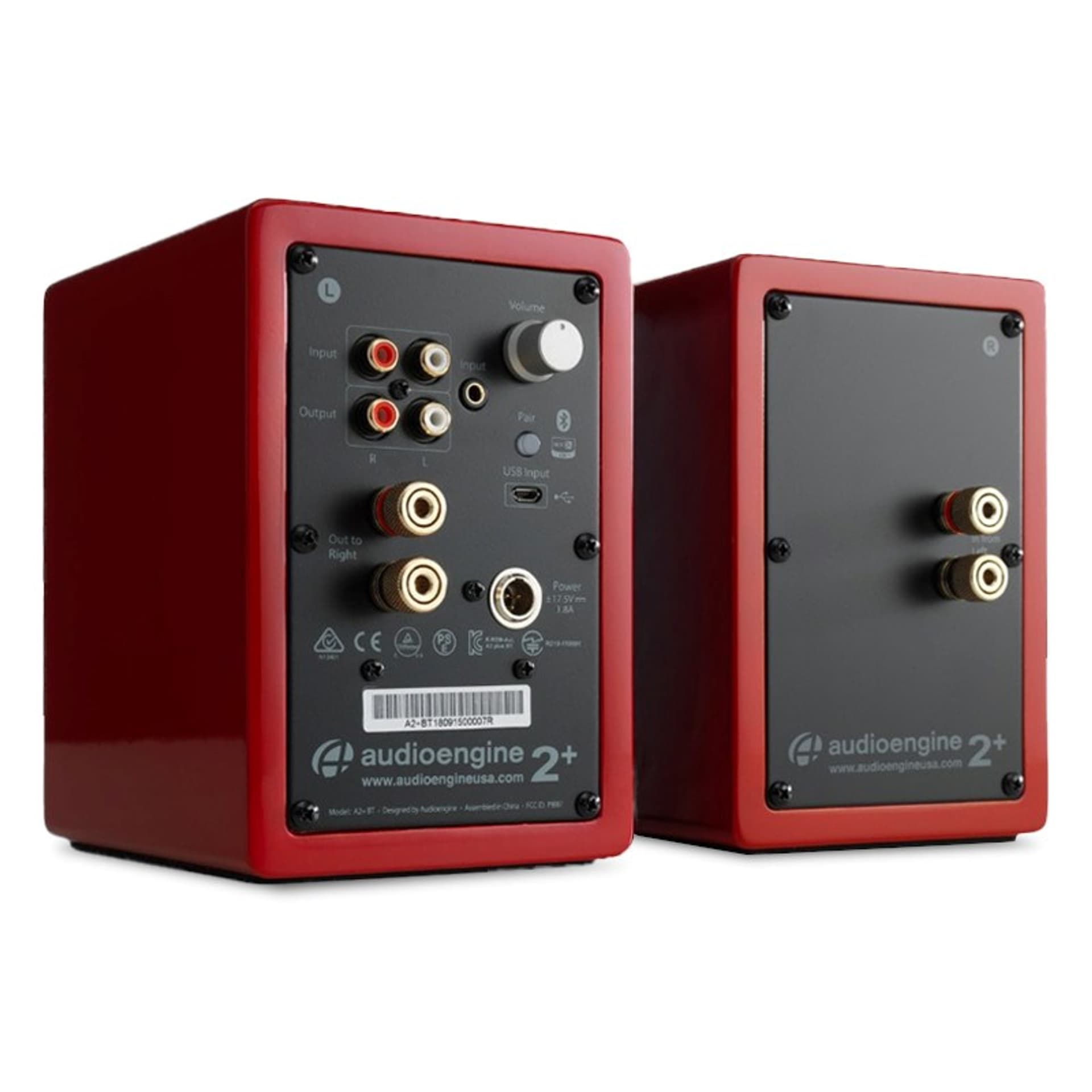 

Audioengine A2+BT Głośniki red