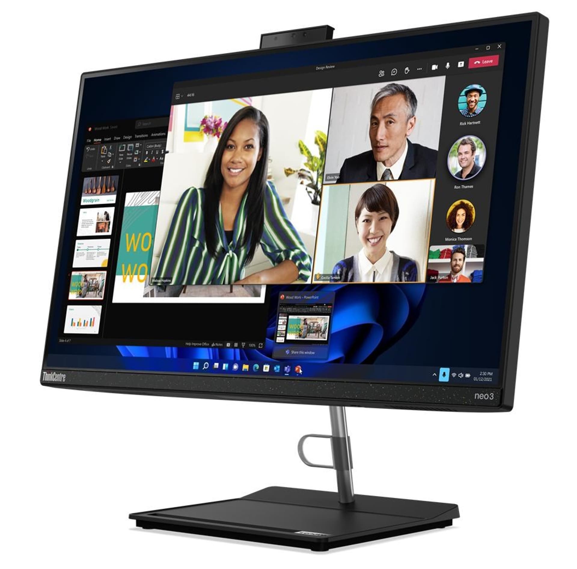 

Lenovo ThinkCentre Neo 30a 22 i5-1240P 21.5"FHD IPS 250nits AG 16GB DDR4 3200 SSD512 Intel Iris Xe Graphics W11Pro 3Y OnSite