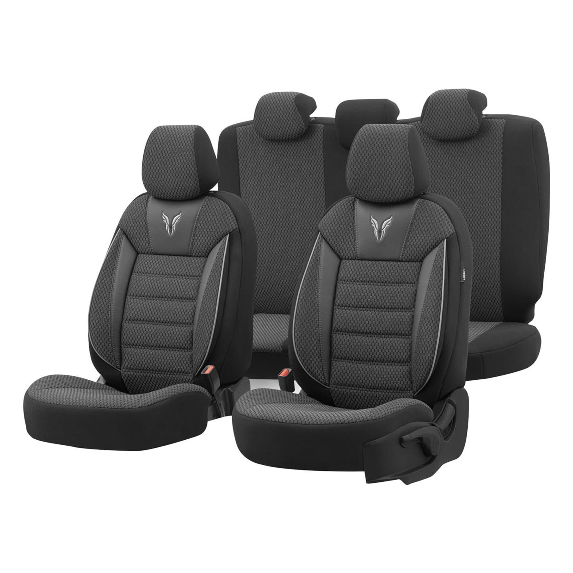 

Komplet pokrowców na fotele samochodowe otom toro 902 black/smoked nz