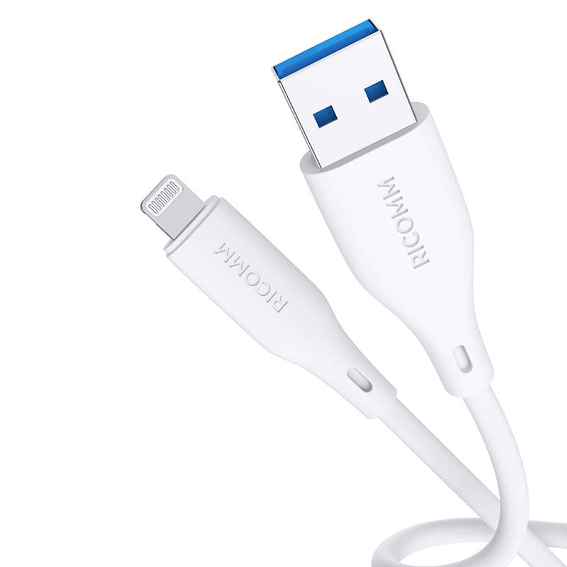 

Kabel USB-A do Lightning Ricomm RLS004ALW 1.2m