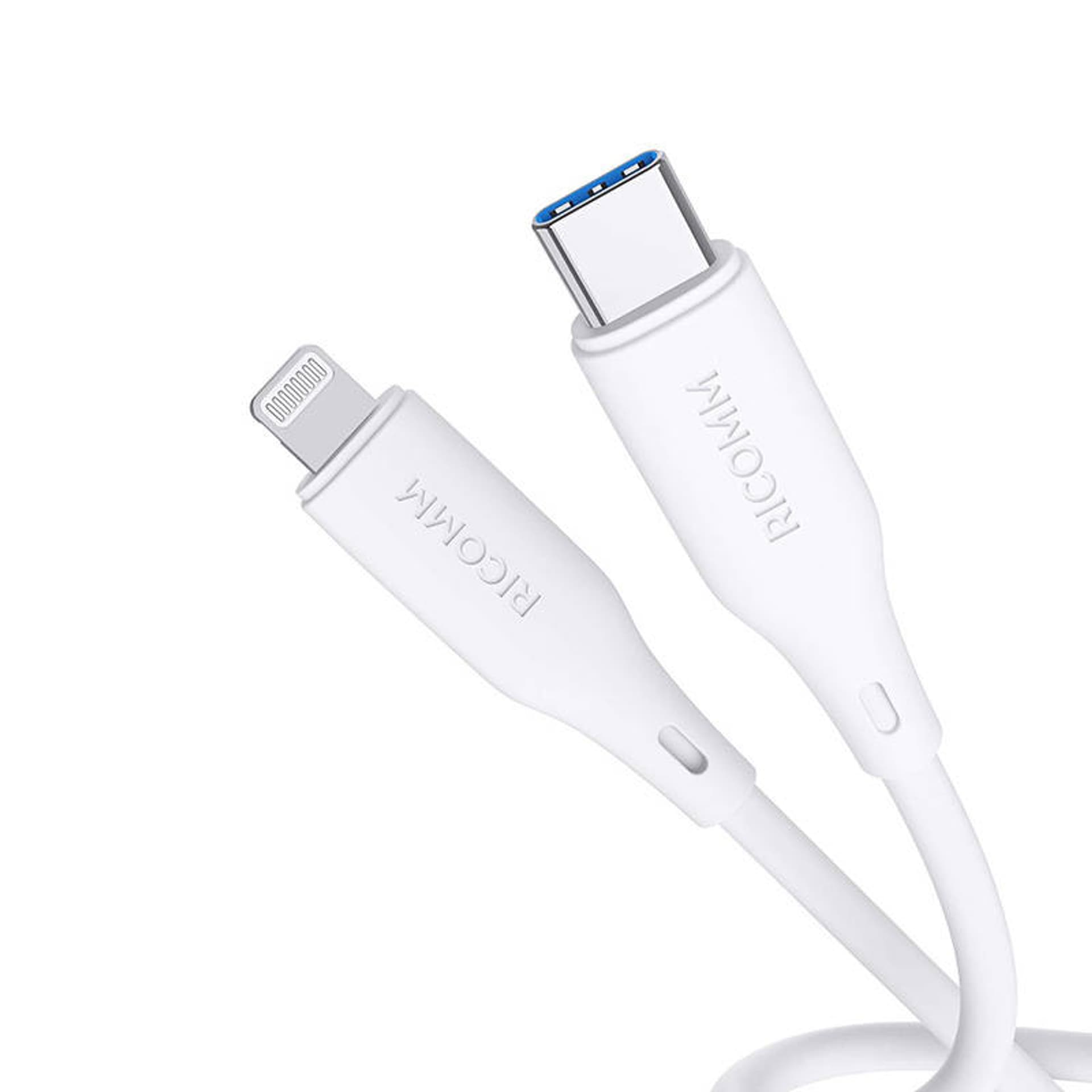 

Kabel USB-C do Lightning Ricomm RLS004CLW 1.2m