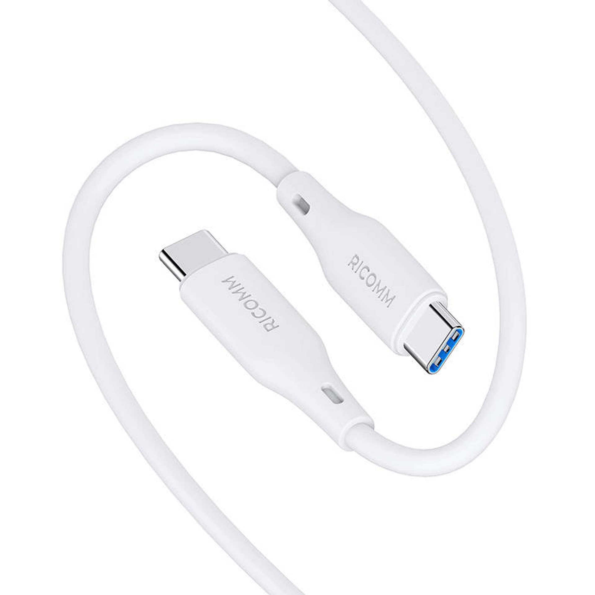 

Kabel USB-C do USB-C Ricomm RLS307CCW 2.1m