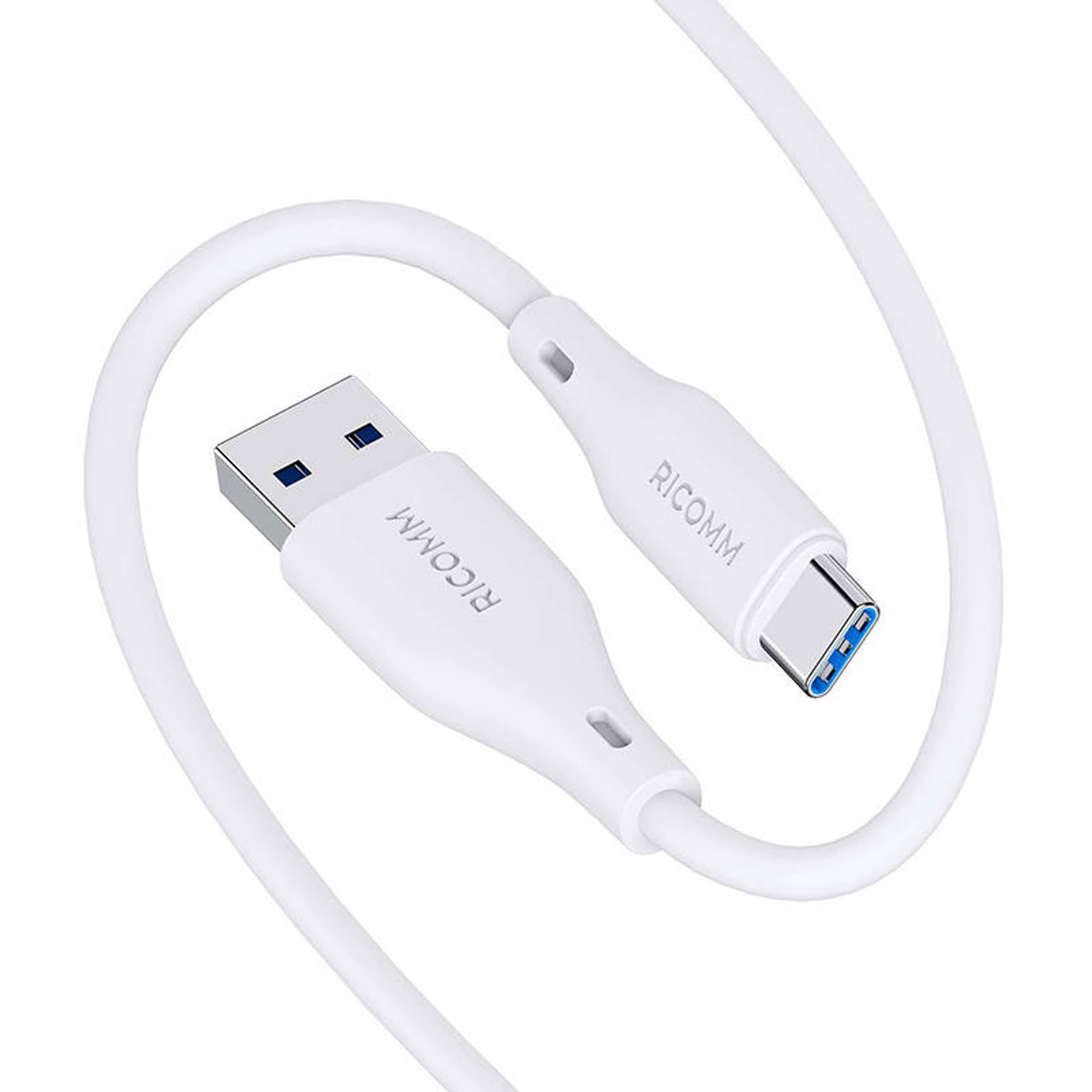 

Kabel USB-A do USB-C Ricomm RLS004ACW 1.2m