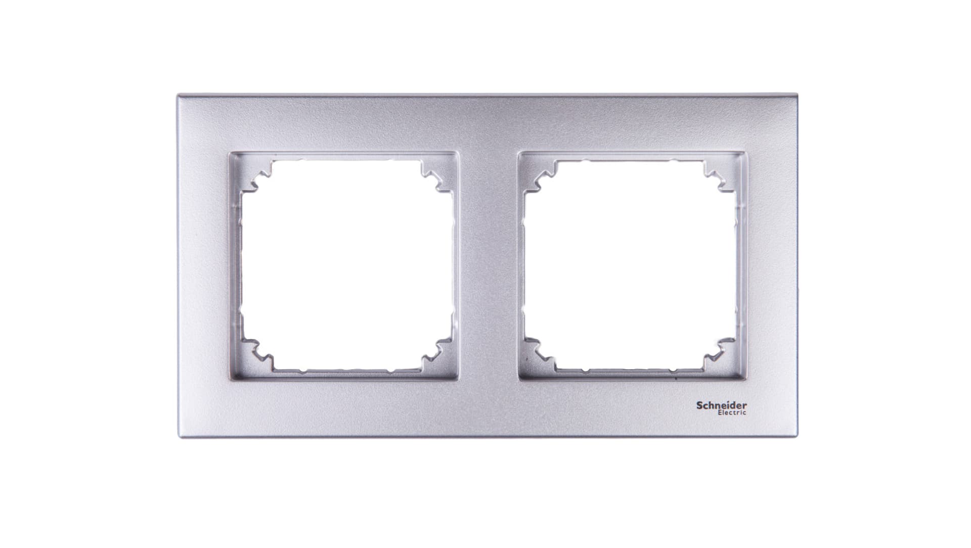 

Merten M-Plan Ramka podwójna aluminium MTN486260