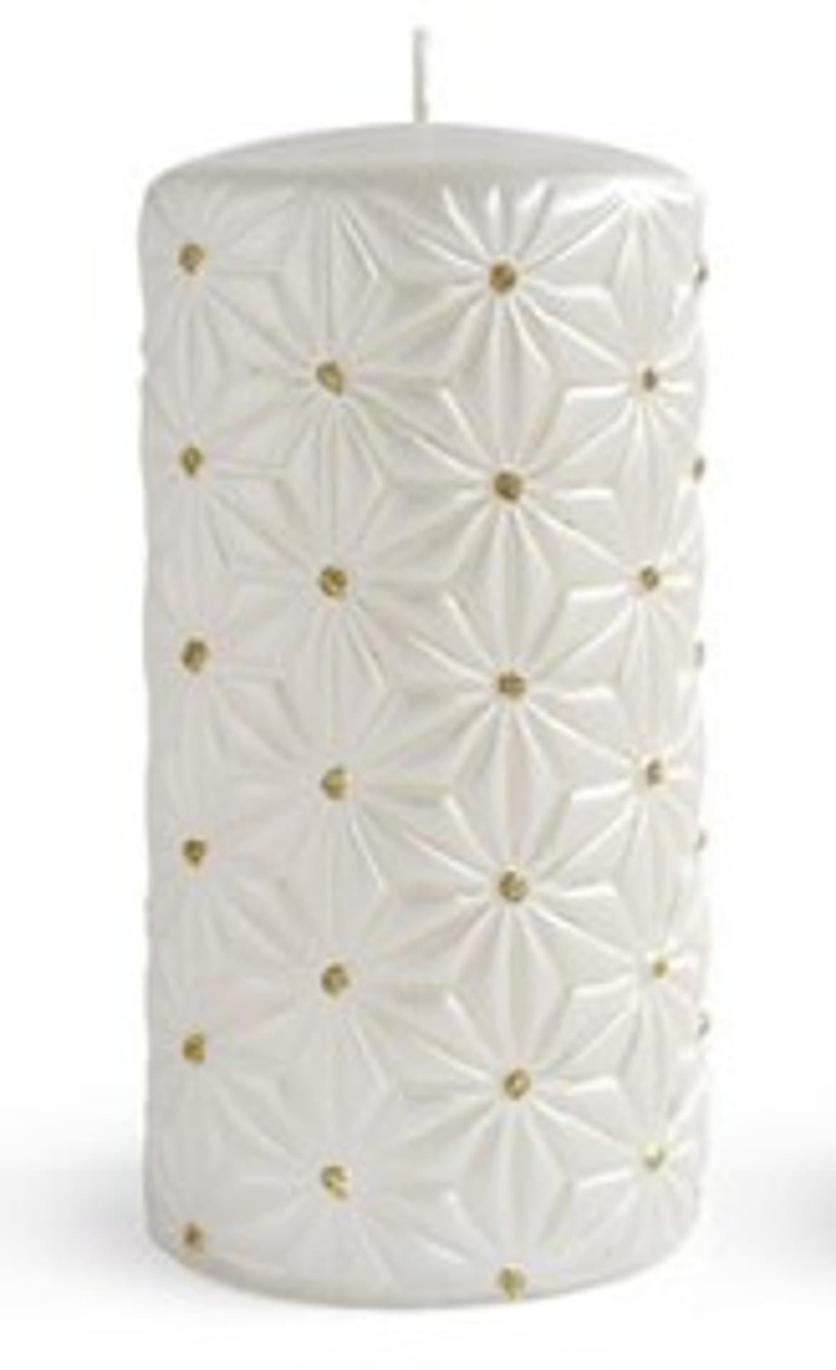 

Świeca RAVENNA walec średni 7x14cm parafinowa biała
