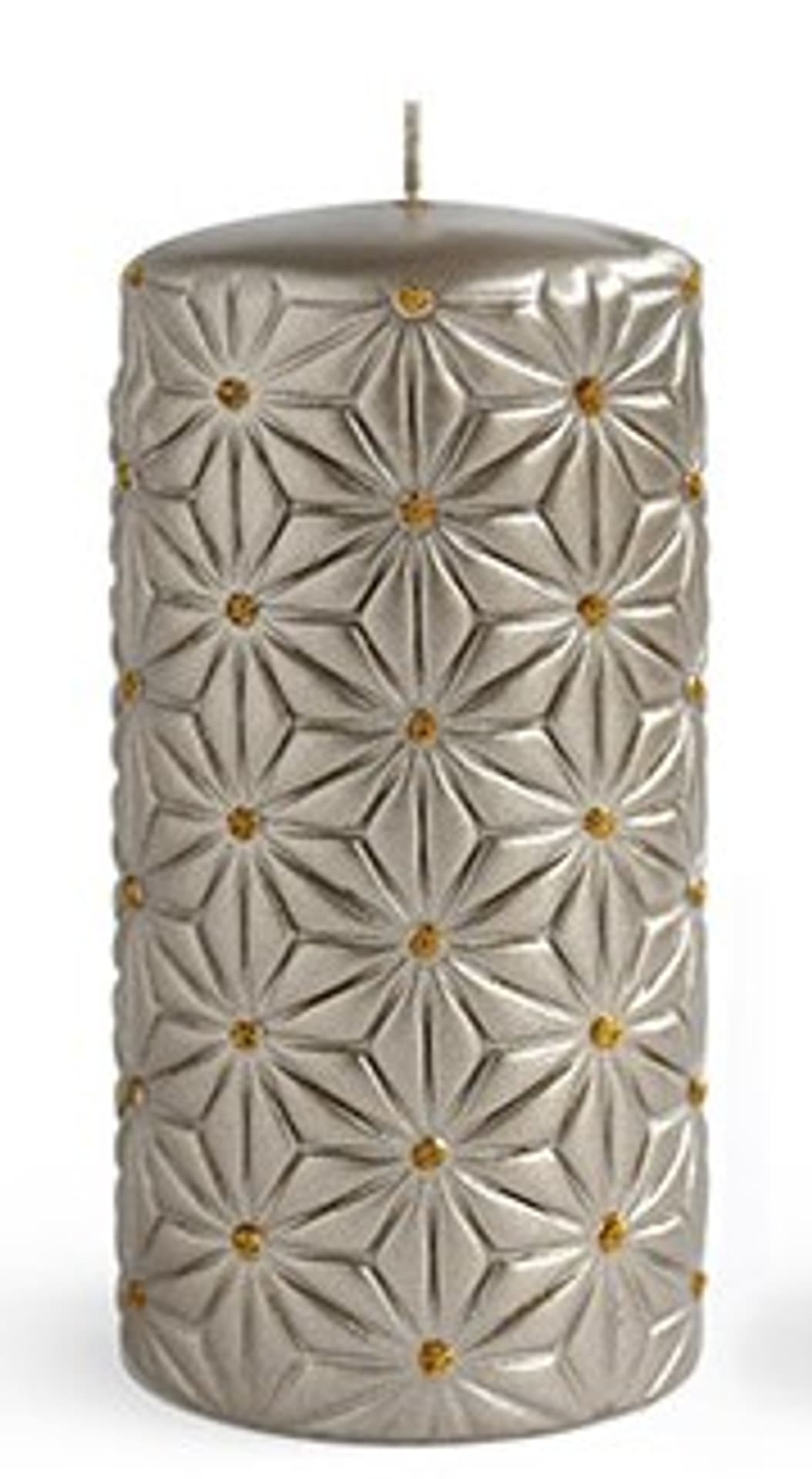 

Świeca RAVENNA walec duży 7xh17,5cm parafinowa szampan