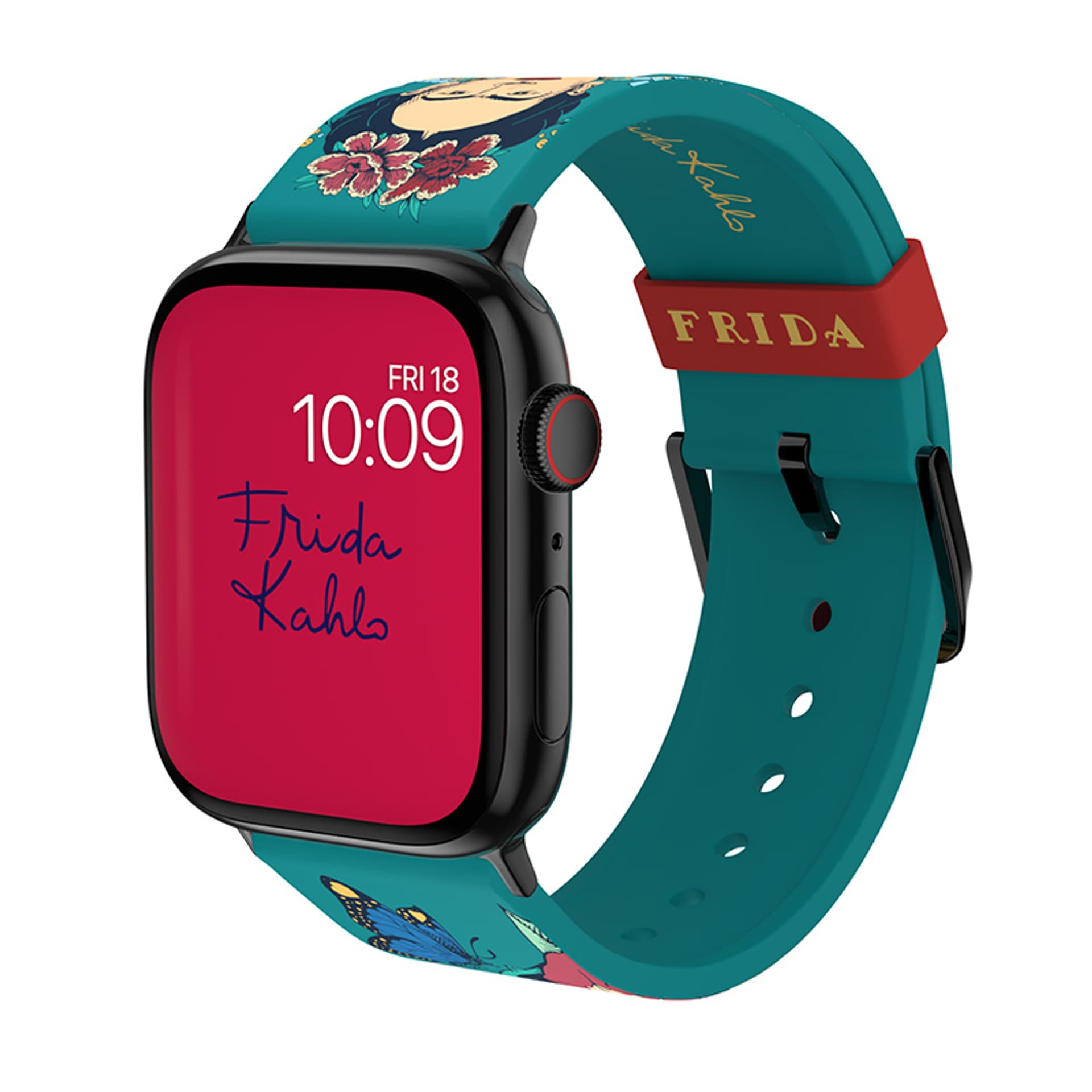 

Frida Kahlo - Pasek do Apple Watch 38/40/41/42/44/45/49 mm (Frida Kahlo)