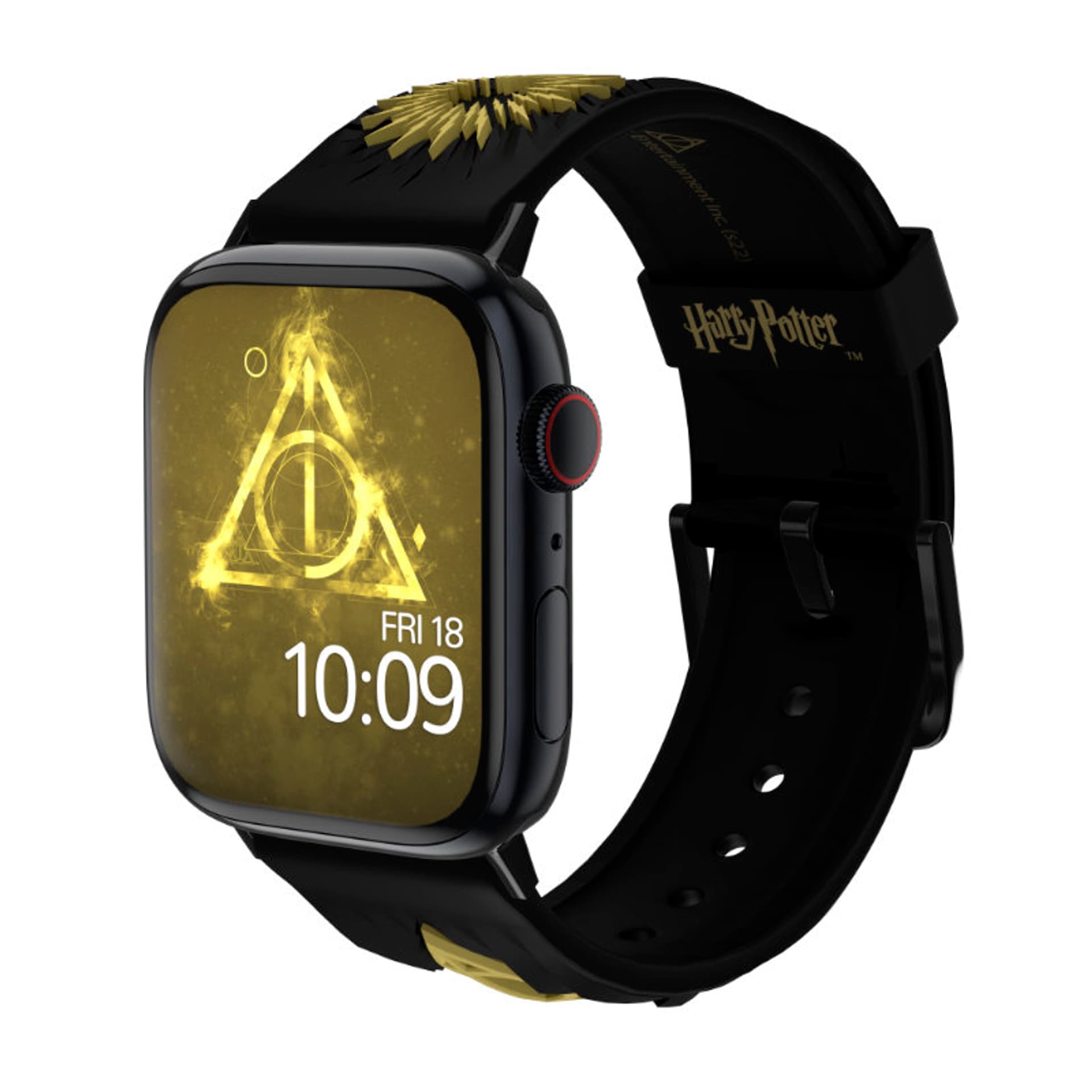 

Harry Potter - Pasek do Apple Watch 38/40/41/42/44/45/49 mm (Deathly Hallows 3D)