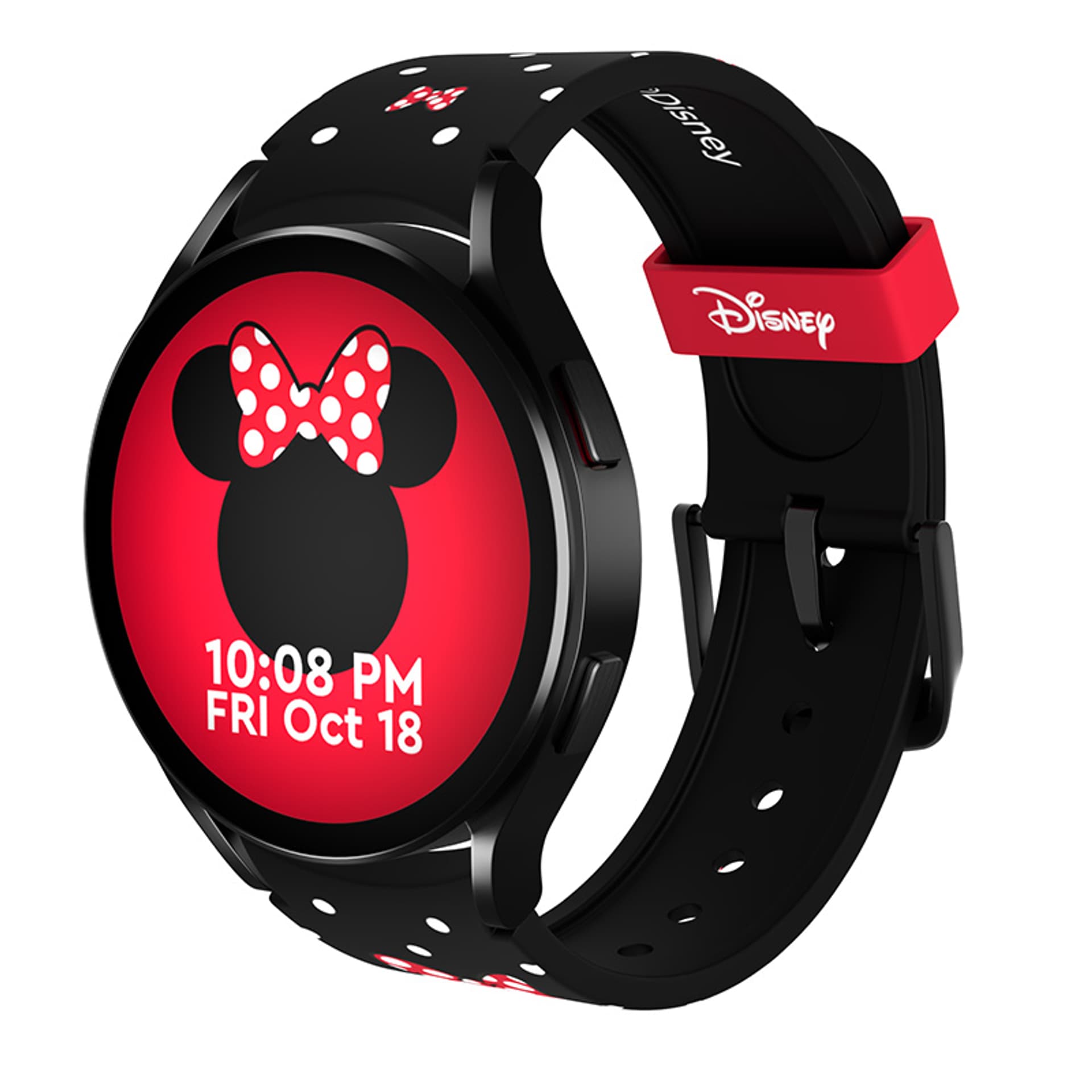 

Disney Minnie Mouse - Pasek do Samsung Galaxy Watch 6 / 6 Classic / 5 / 5 Pro / 4 / 4 Classic (Polka Noir)