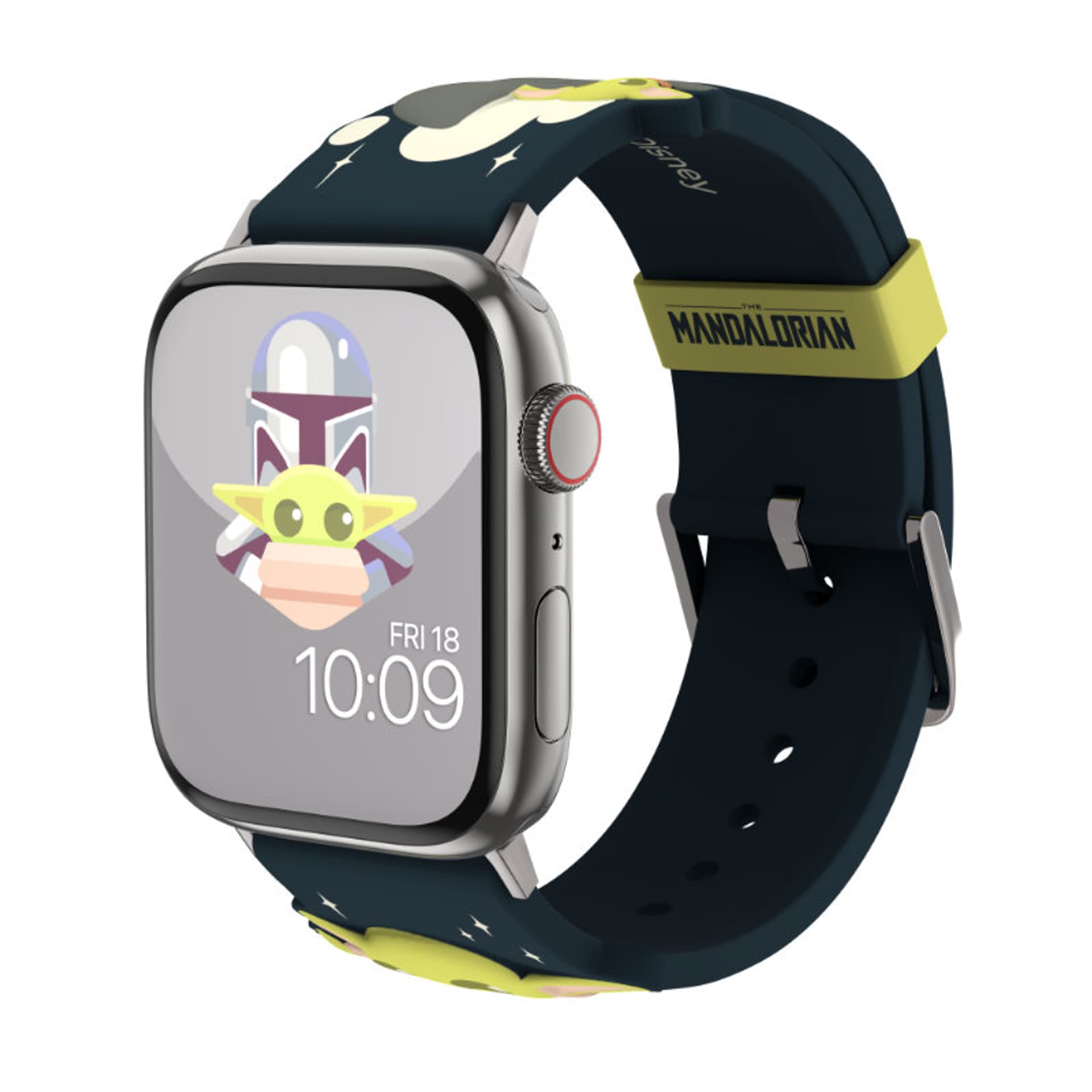 

Star Wars - Pasek do Apple Watch 38/40/41/42/44/45/49 mm (The Mandalorian Grogu Using The Force 3D)