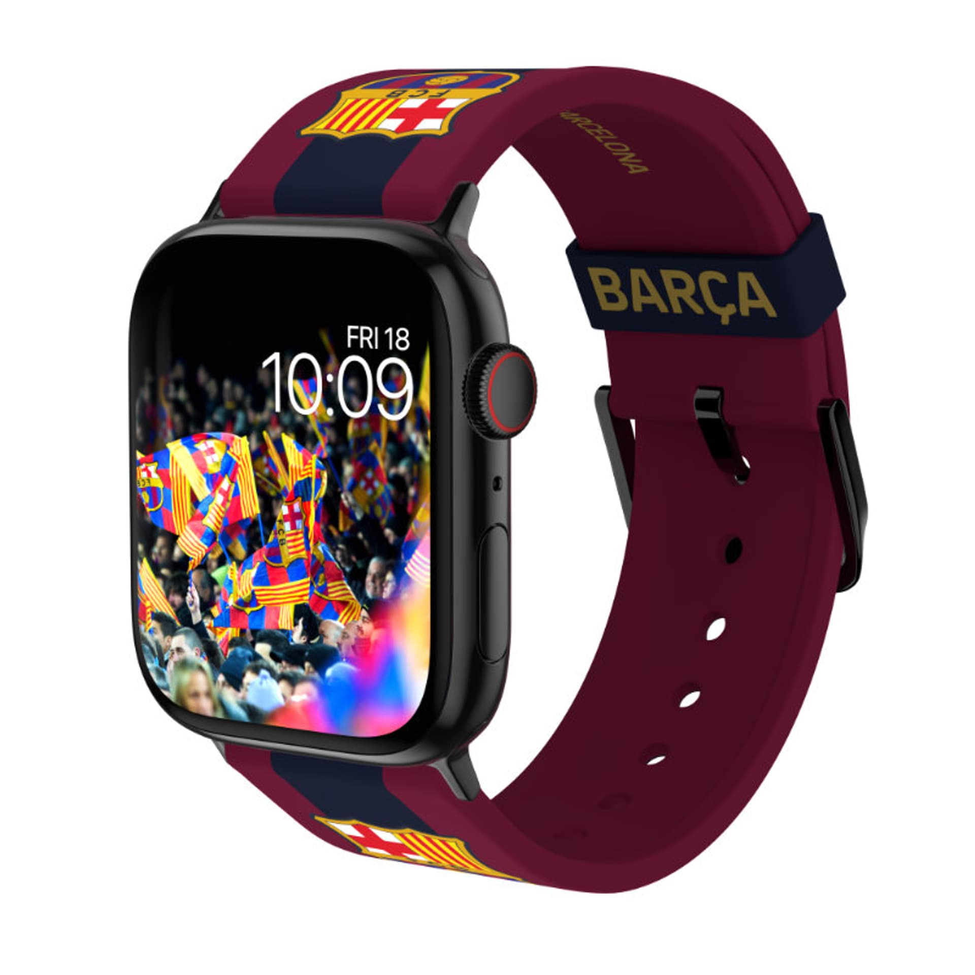 

FC Barcelona - Pasek do Apple Watch 38/40/41/42/44/45/49 mm (Classic Blaugrana)