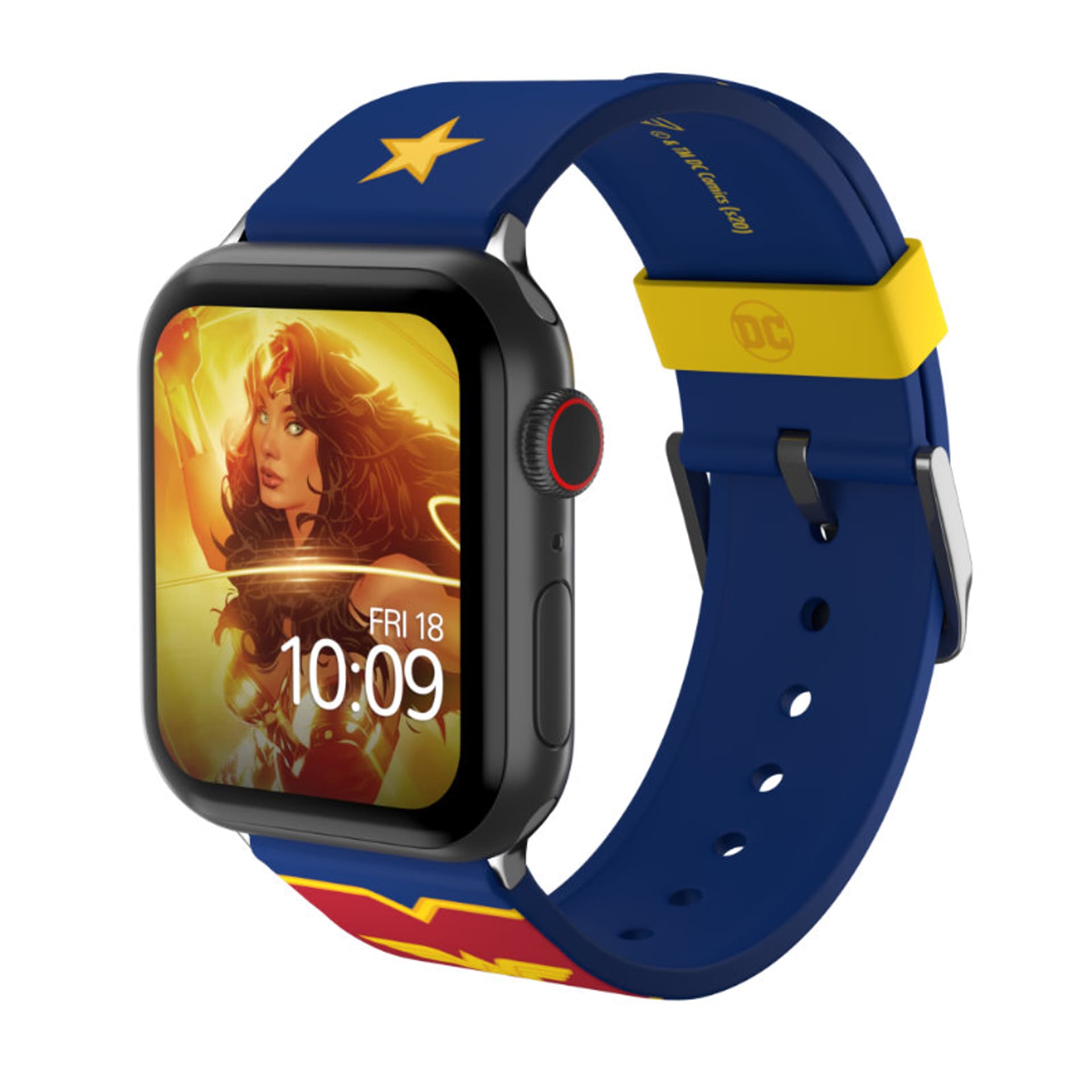 

DC Comics - Pasek do Apple Watch 38/40/41/42/44/45/49 mm (Wonder Woman Tactical)