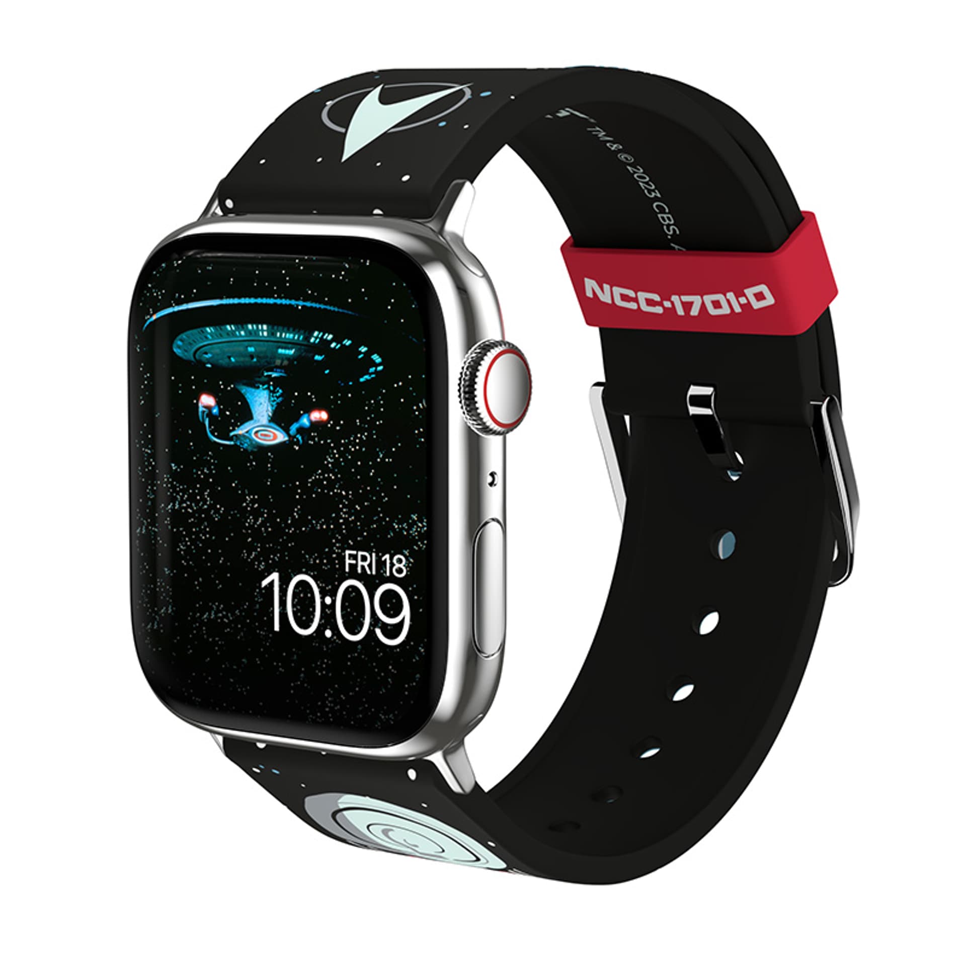 

Star Trek - Pasek do Apple Watch 38/40/41/42/44/45/49 mm (Warp Speed)