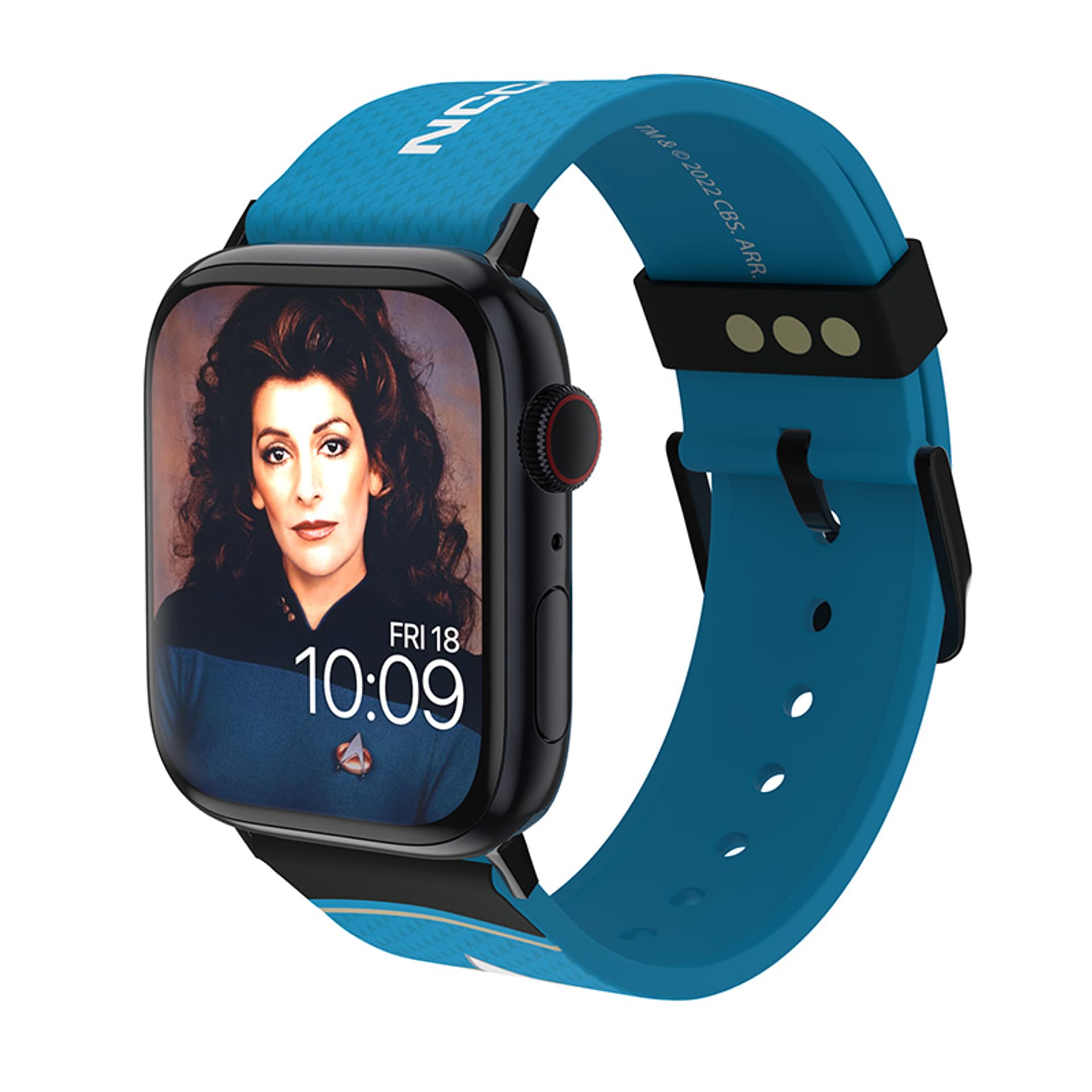 

Star Trek - Pasek do Apple Watch 38/40/41/42/44/45/49 mm (Starfleet Sciences)