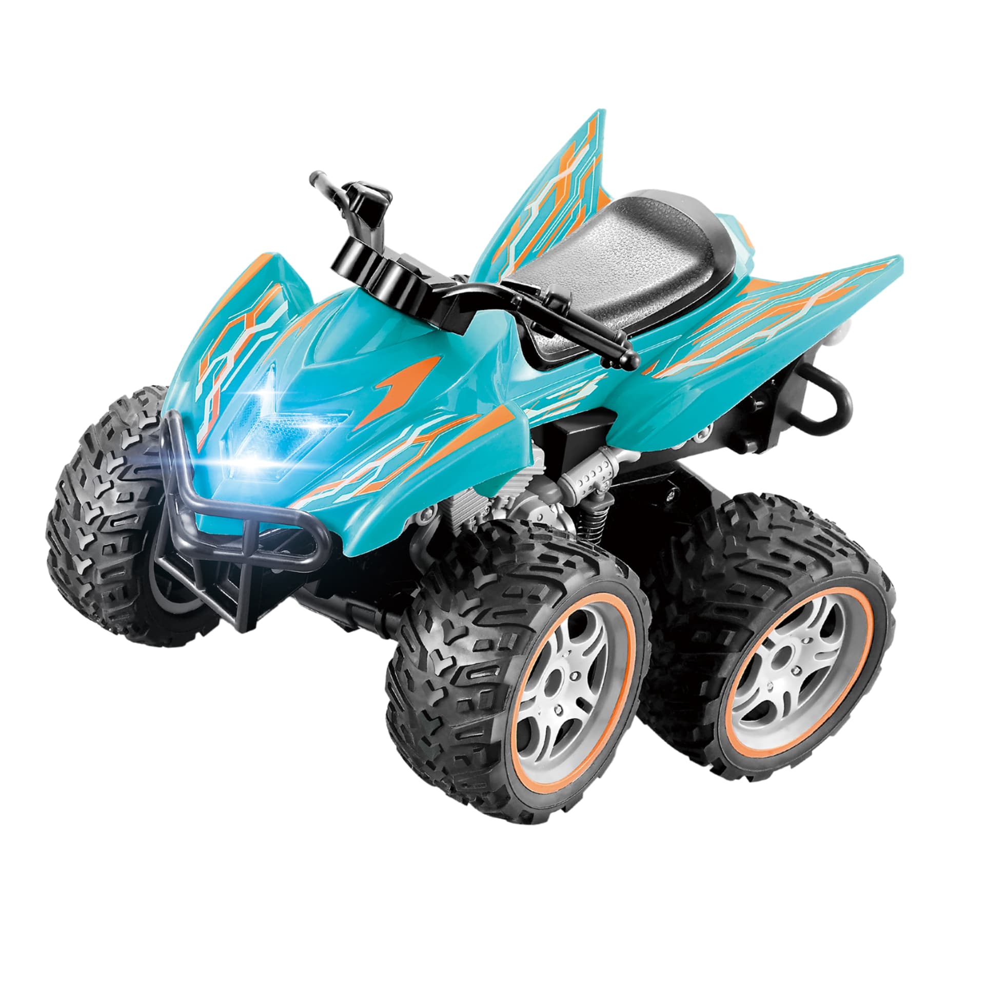 

QUAD ZDALNIE STEROWANY AUTO NA PILOT RC ŚWIATŁO POJAZD PROGRAMOWANY DUŻY