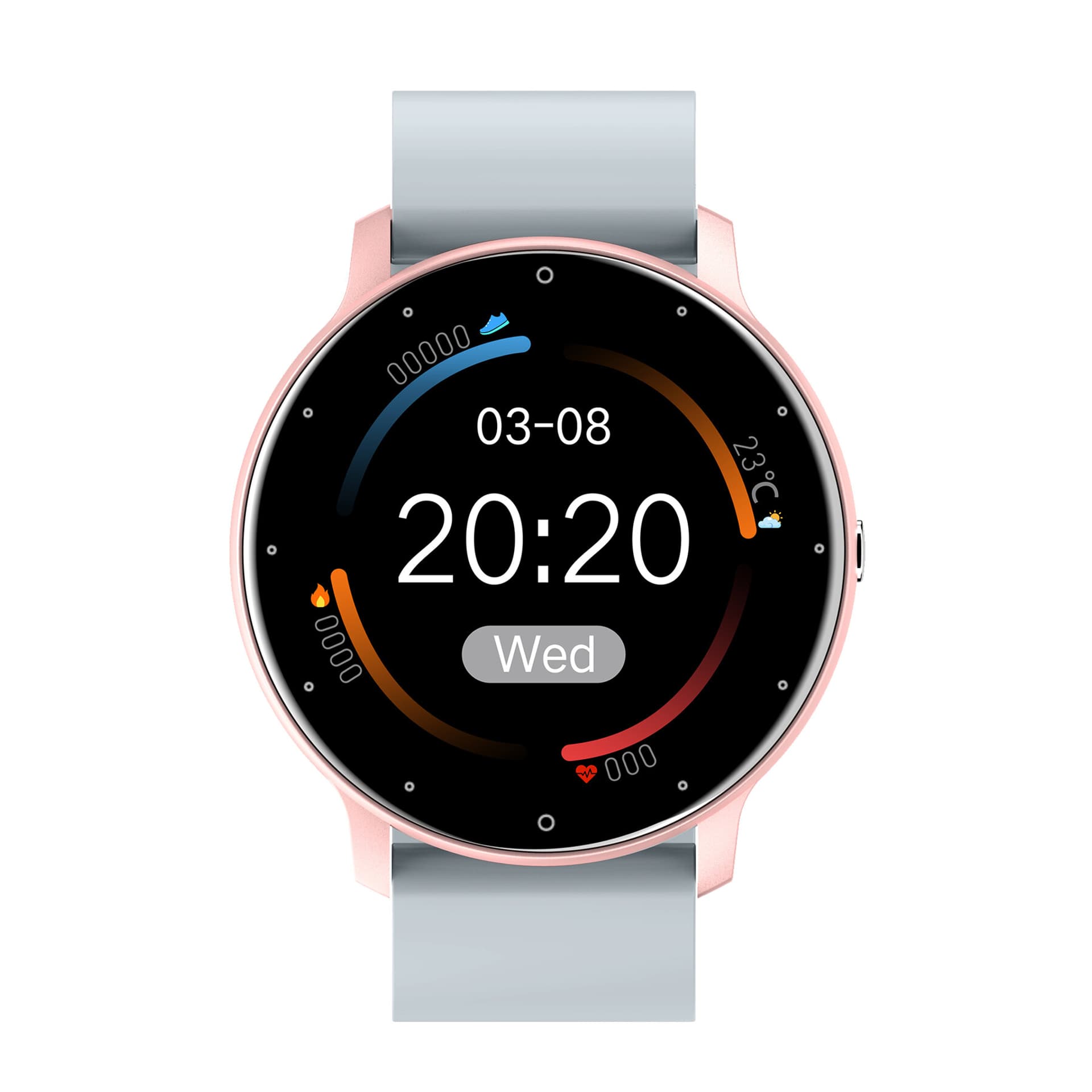 

SMARTWATCH UNISEX GRAVITY GT1-8 - PULSOMETR, WŁASNE TARCZE (sg015h)