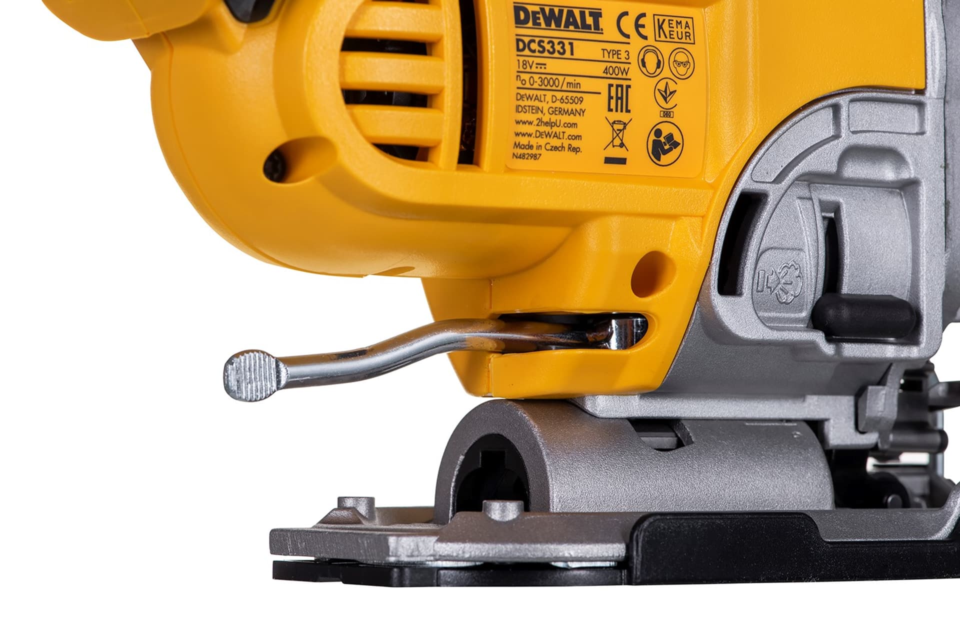 

Wyrzynarka akumulatorowa DeWalt DCS331N