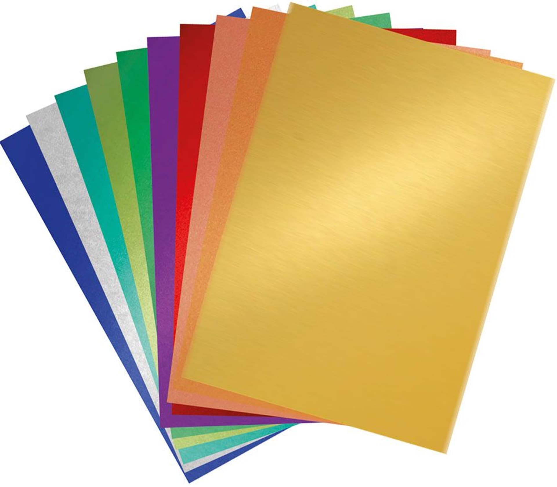 

Papier metalizowany A4 10 kolorów 180g 487249 TITANUM