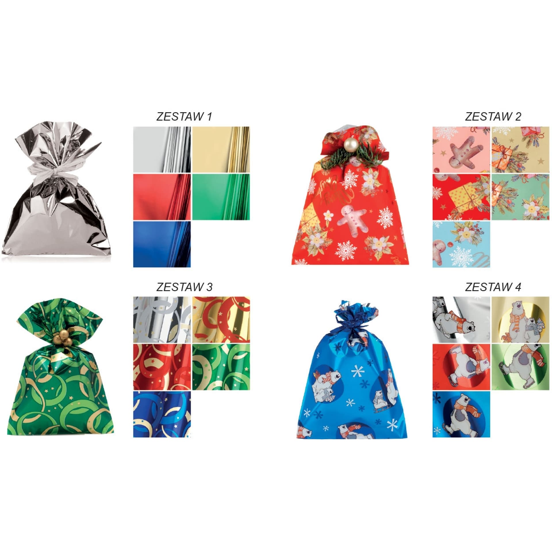 

Torby foliowe prezentowe 35x50cm 50szt. MPF-04 ALIGA
