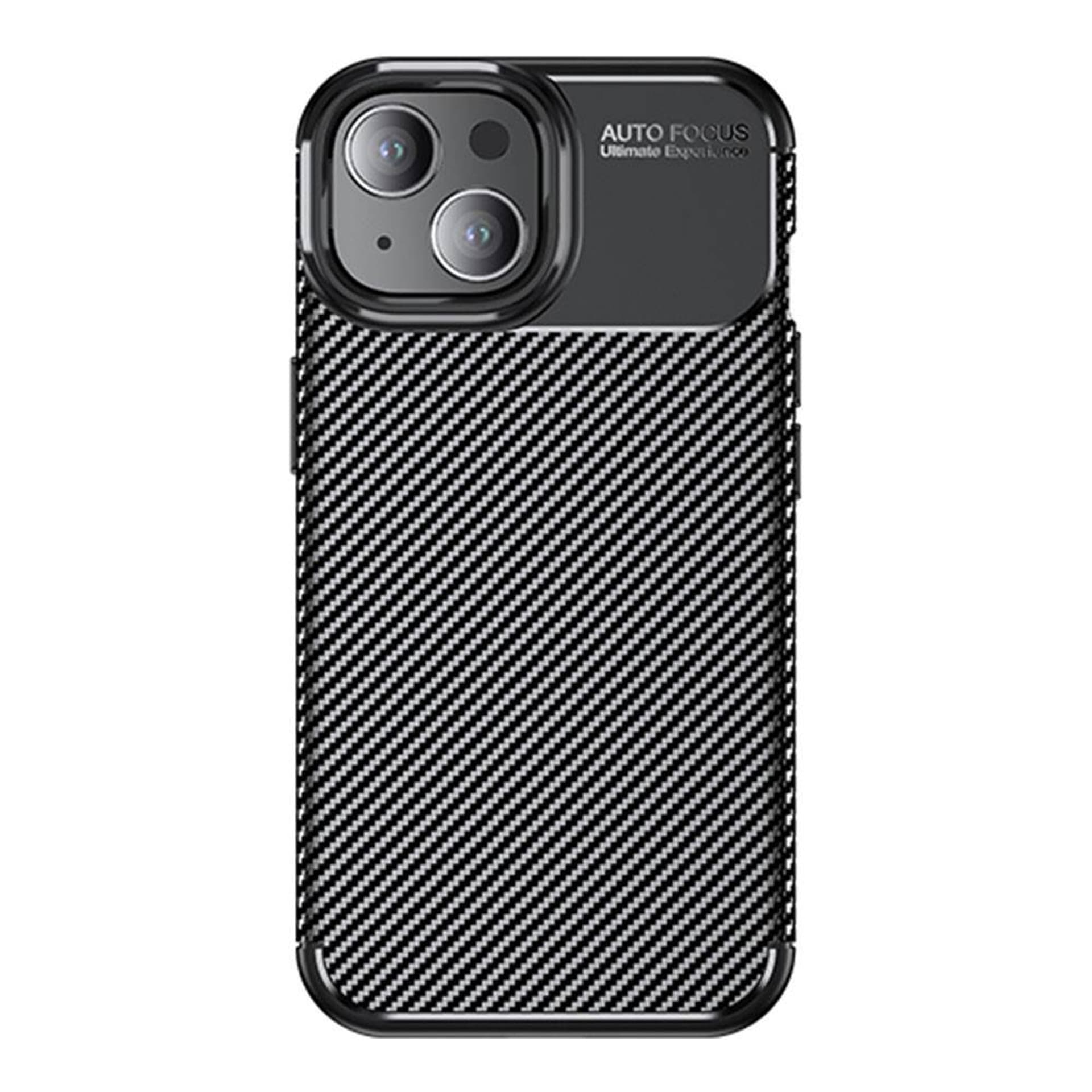 

Etui APPLE IPHONE 15 PLUS Pancerne Shockproof Nexeri Carbon Fiber czarne