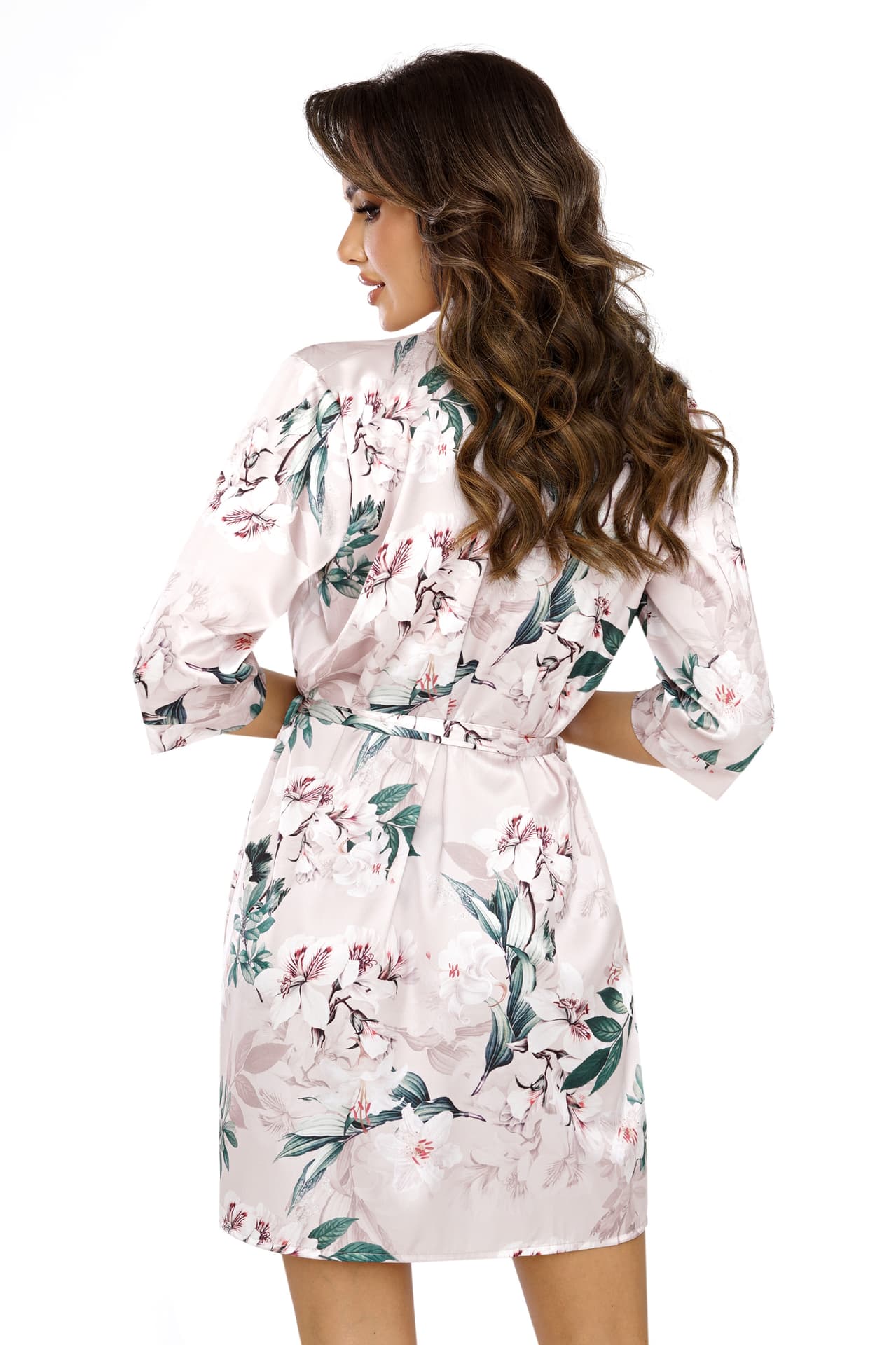 

Szlafrok Nelly Dark Beige (Rozmiar 38)
