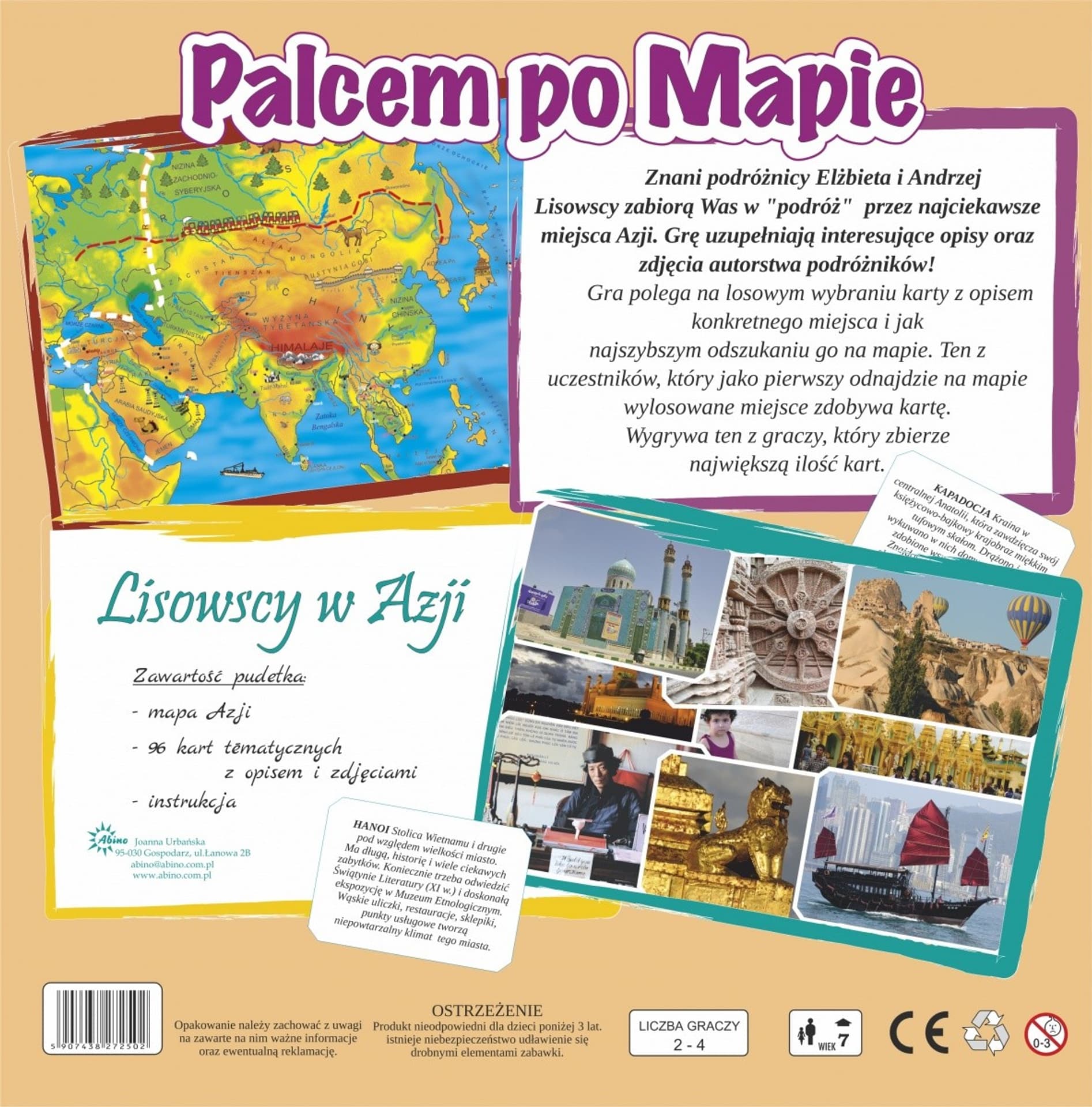 

Gra Palcem po mapie - Lisowscy w Azji