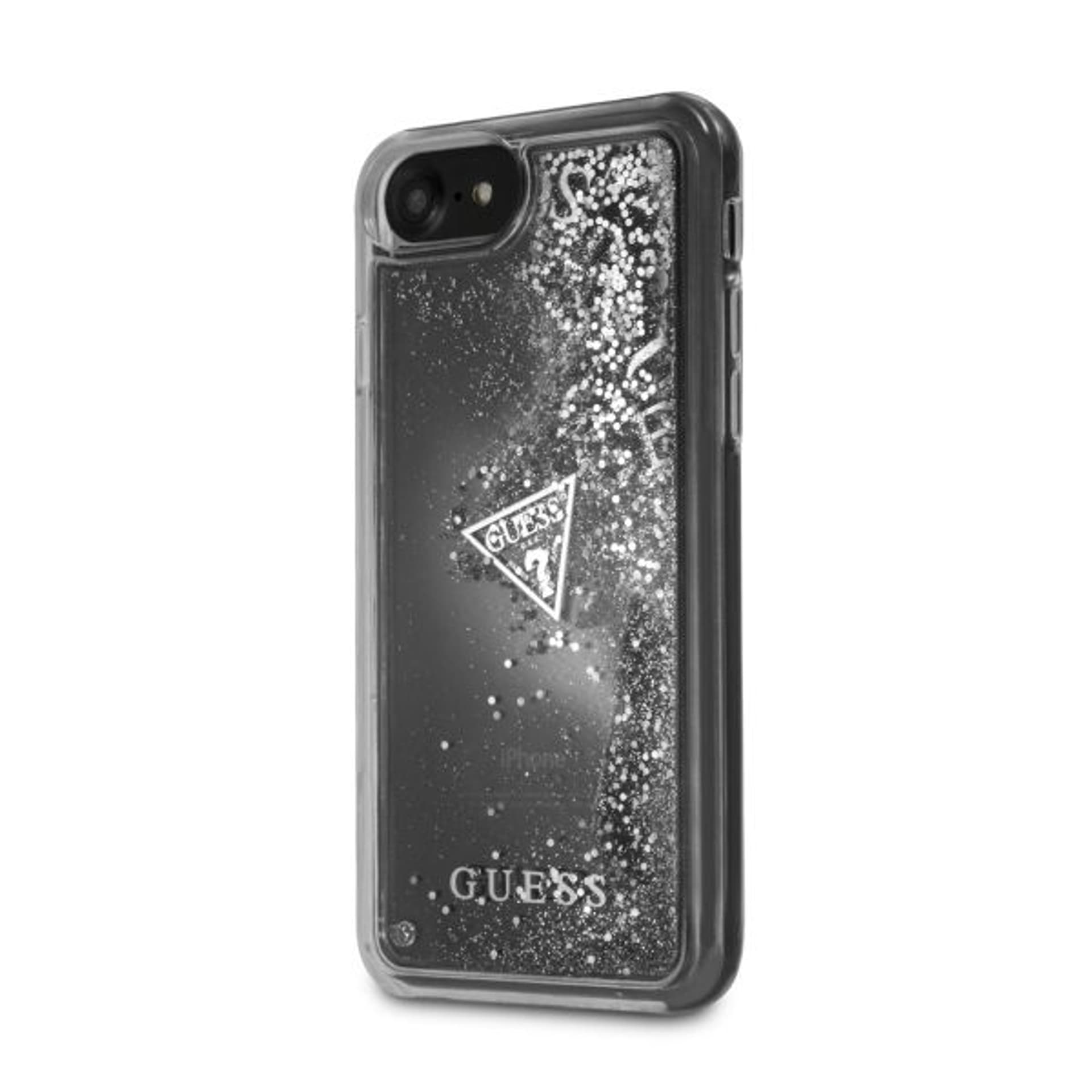 

Guess GUHCI8GLUFLSI iPhone 7/8/SE 2020 / SE 2022 silver/srebrny hard case Glitter Liquid