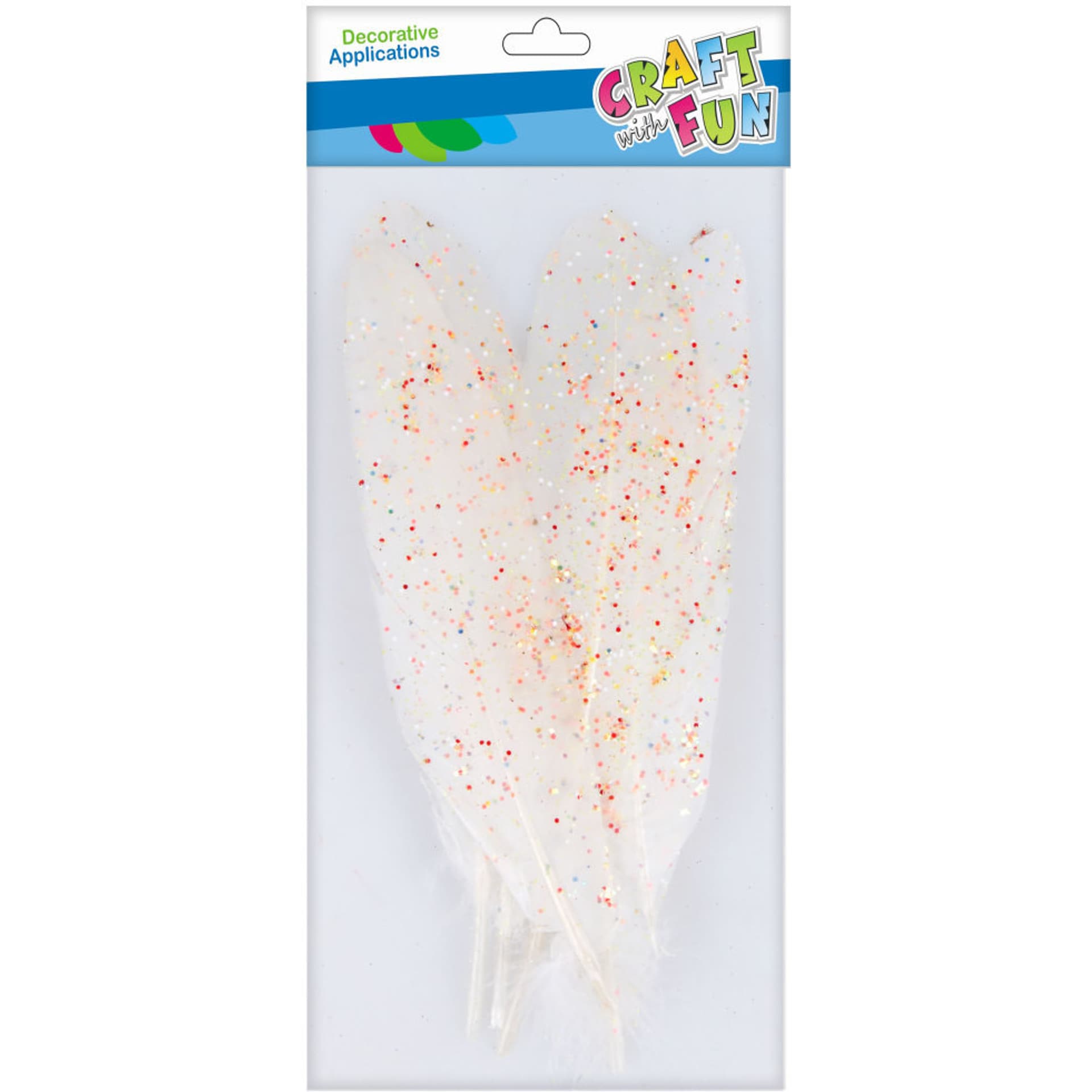 

Ozdoba dekoracyjna Piórka brokat 17-22 cm CRAFT WITH FUN 463670