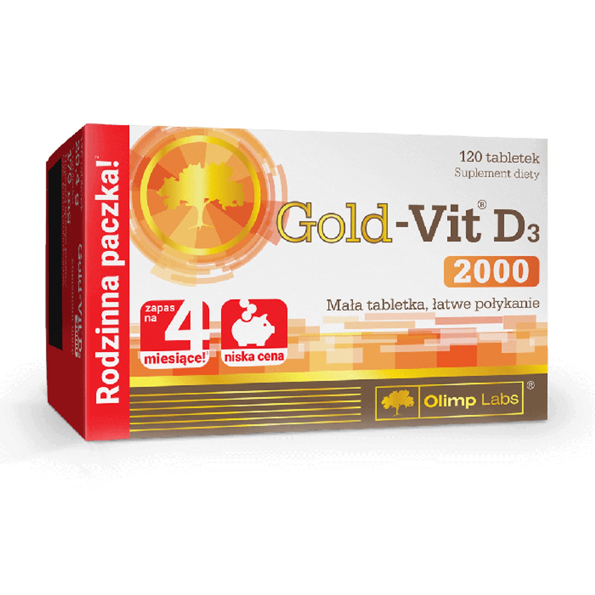 

Olimp Gold-Vit D3 2000 120 Tabl