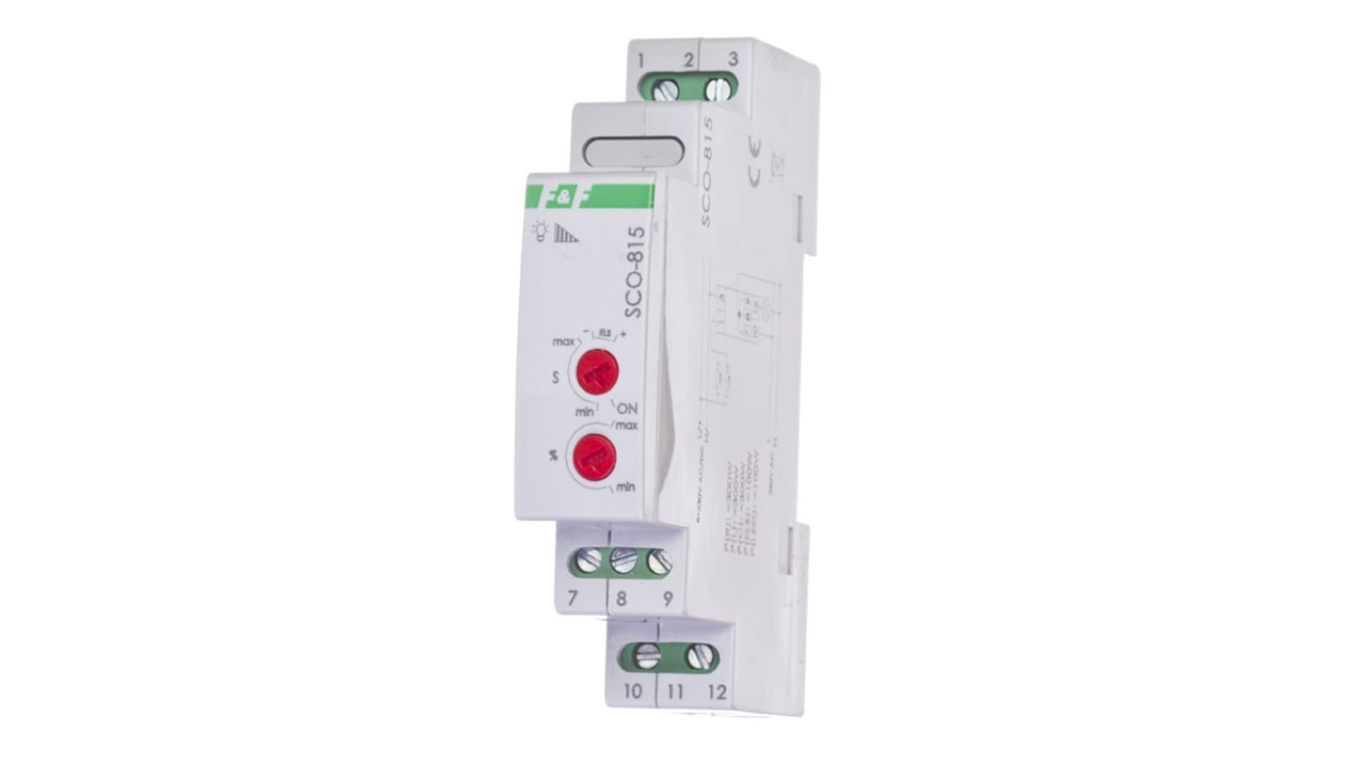 

Ściemniacz uniwersalny (R, L, C i ELS) 100-500W 8-230V AC/DC modułowy SCO-815, R/l/c i els) 100-500w 8-230v ac/dc modułowy sco-81
