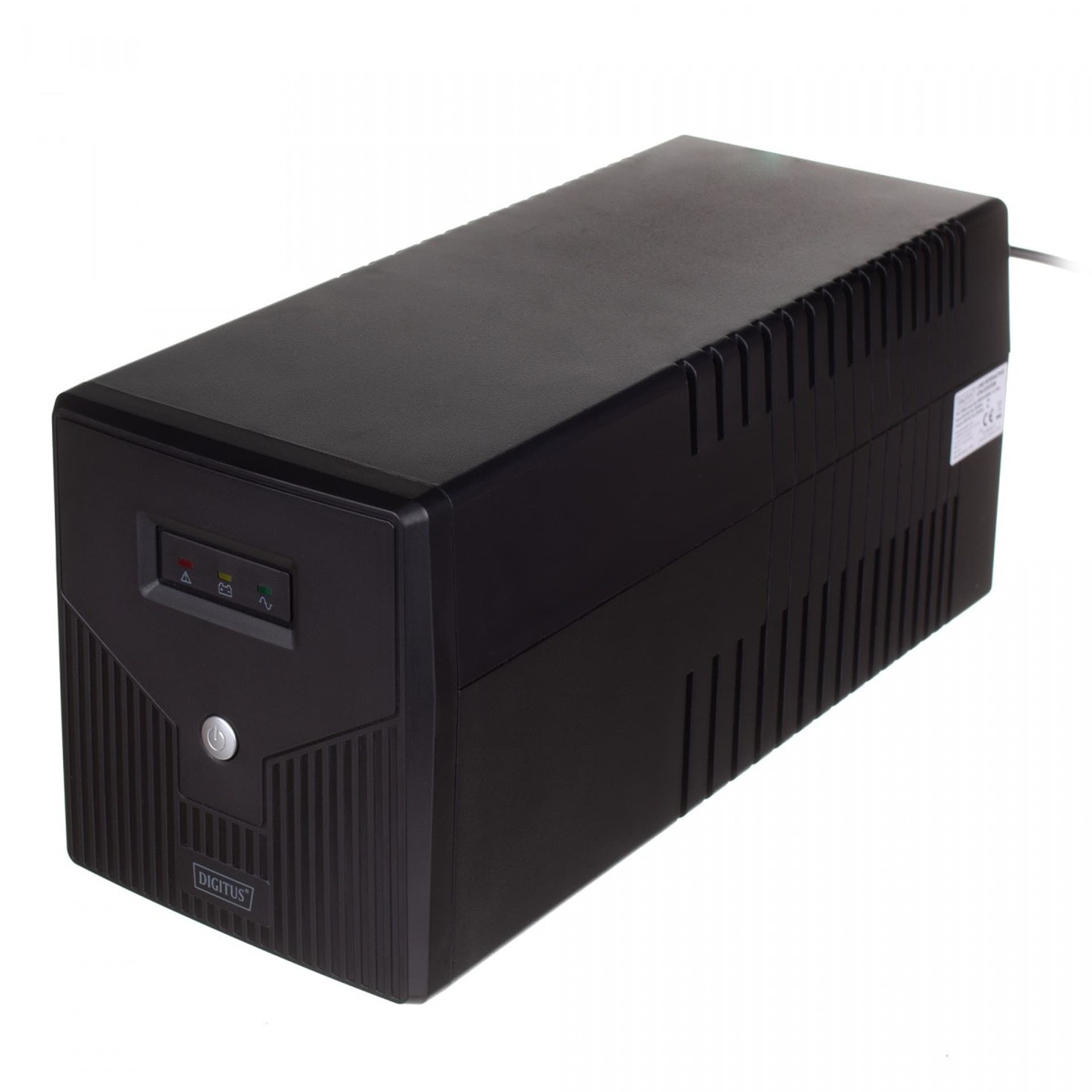 

Zasilacz awaryjny UPS Line-Ineractive LED, 1000VA/600W, 2x12V/7Ah, AVR, 4xSCHUKO, USB, RS232, RJ45