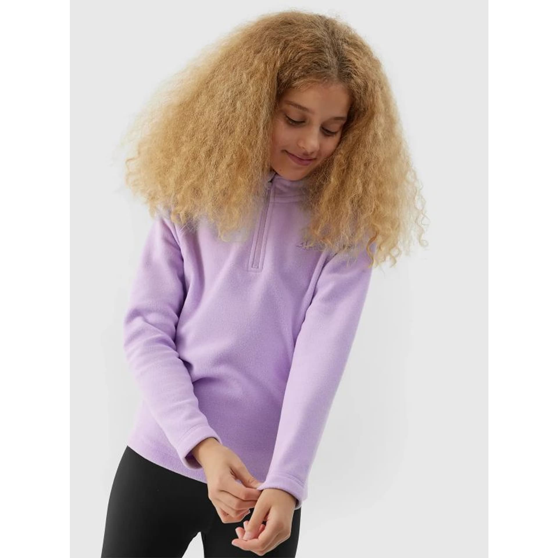 

Bluza 4F Jr 4FJAW23UFLEF033 (kolor Fioletowy)