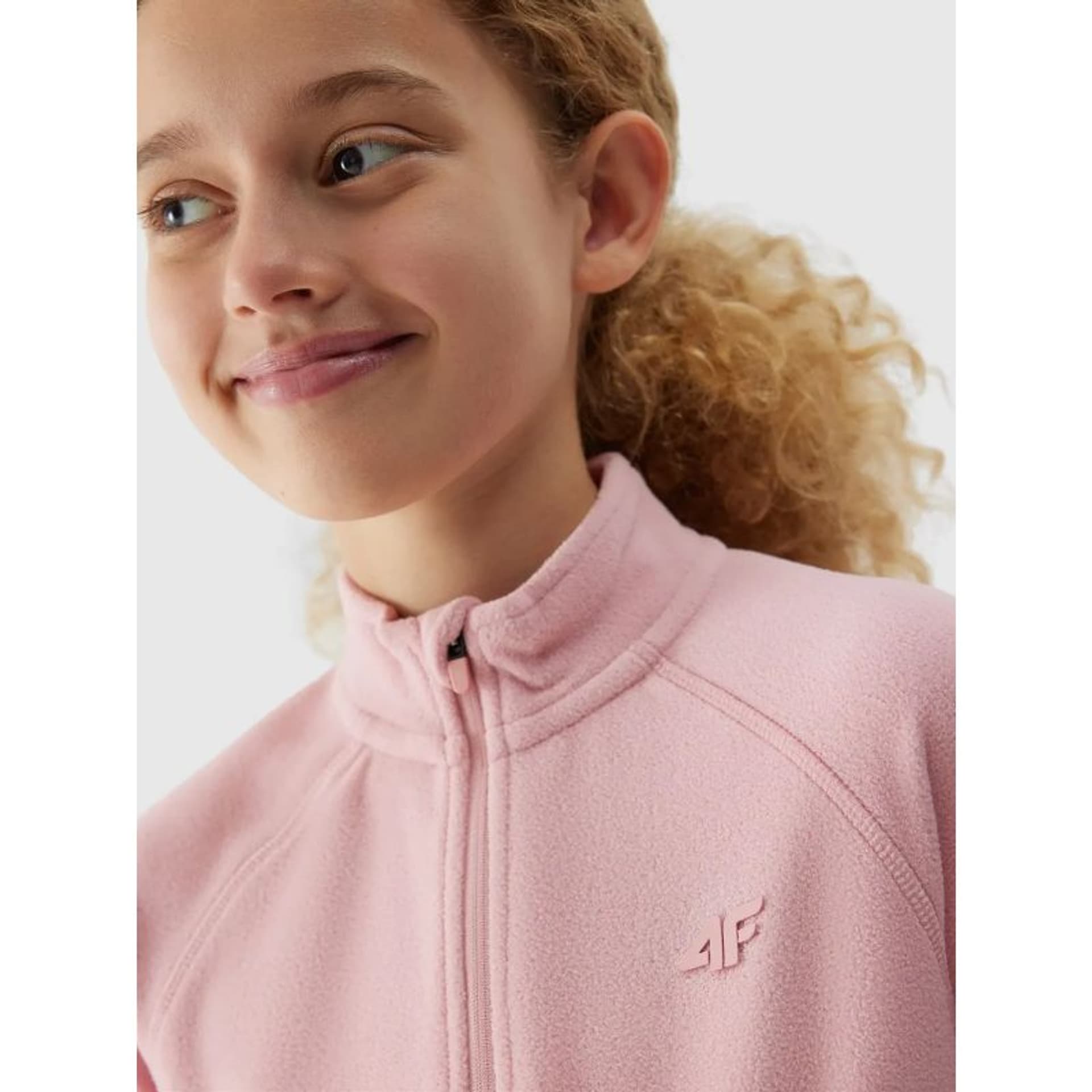 

Bluza 4F Jr 4FJAW23UFLEF033 (kolor Różowy)
