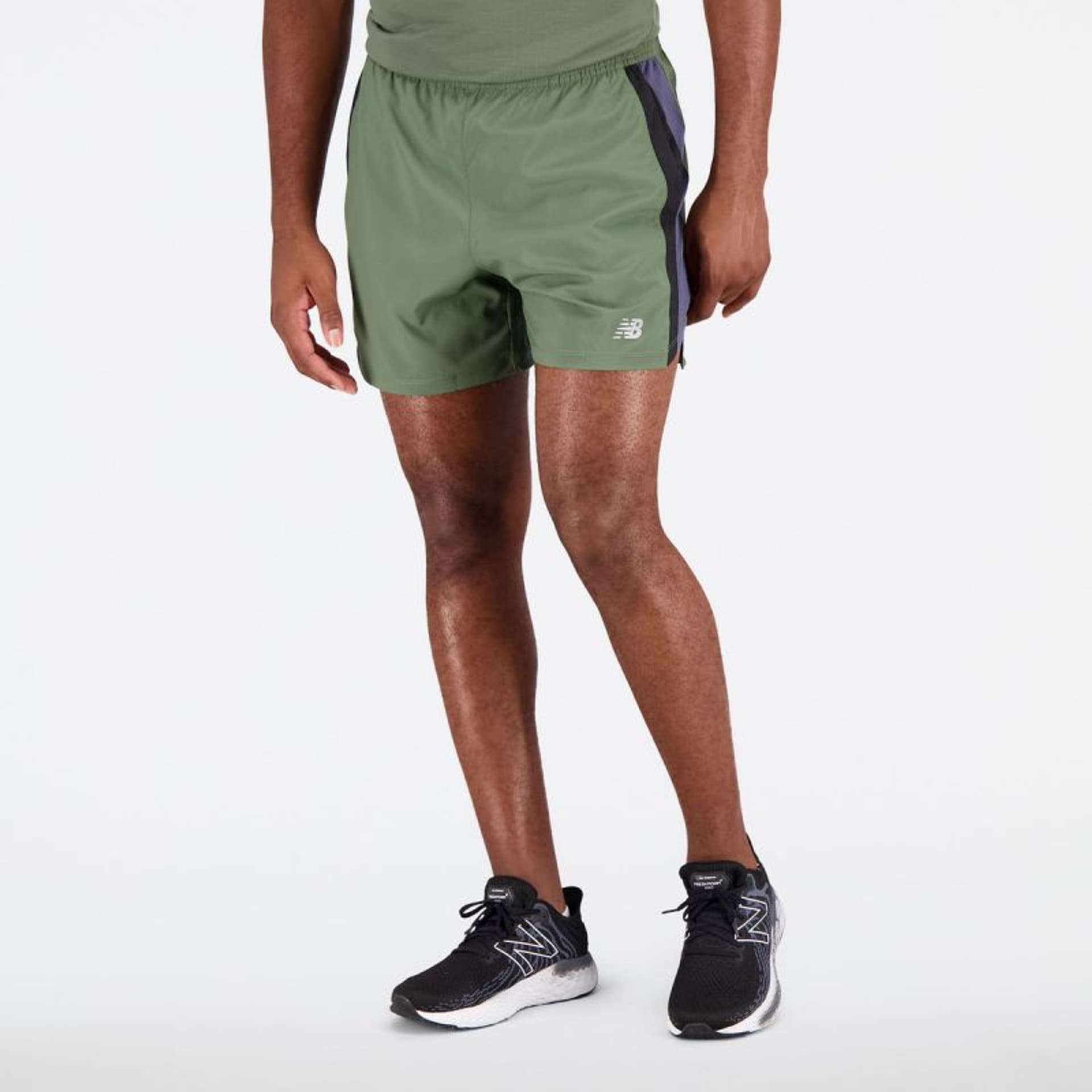 

Spodenki New Balance Accelerate 5 Inch Short Don M (kolor Zielony, rozmiar S)