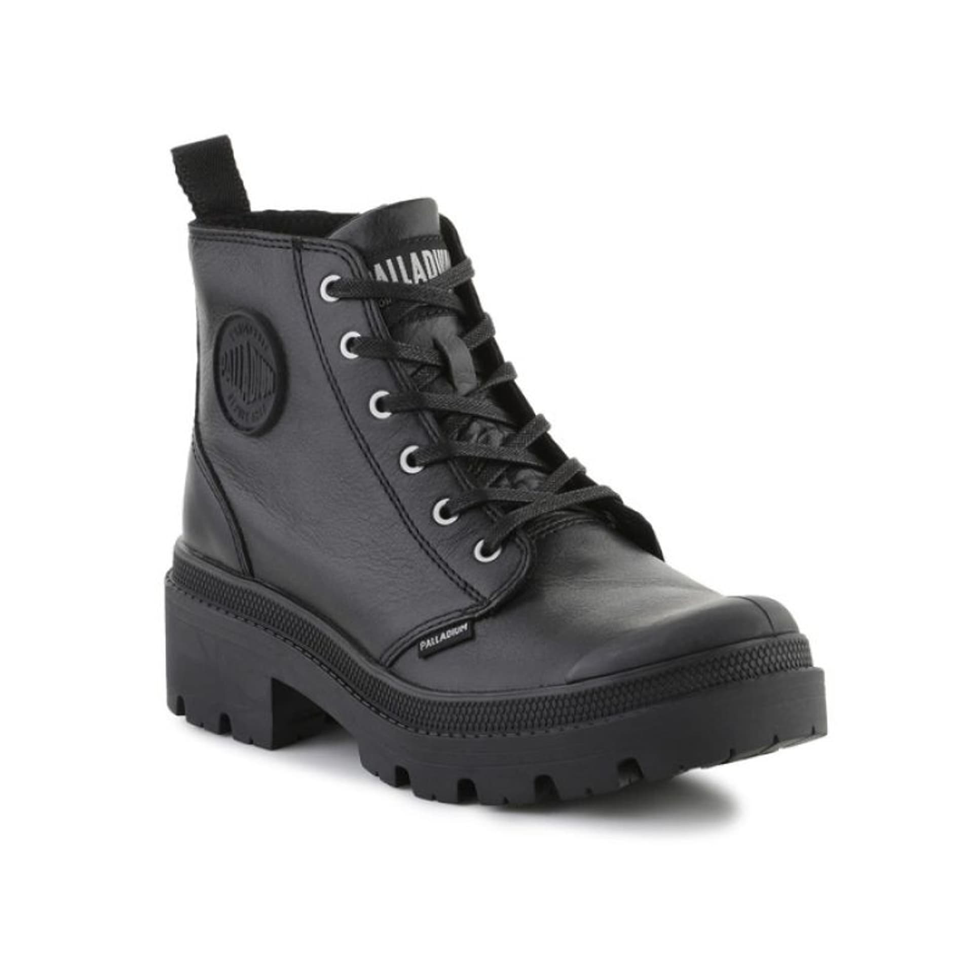 

Buty Palladium Pallabase Leather W (kolor Czarny)
