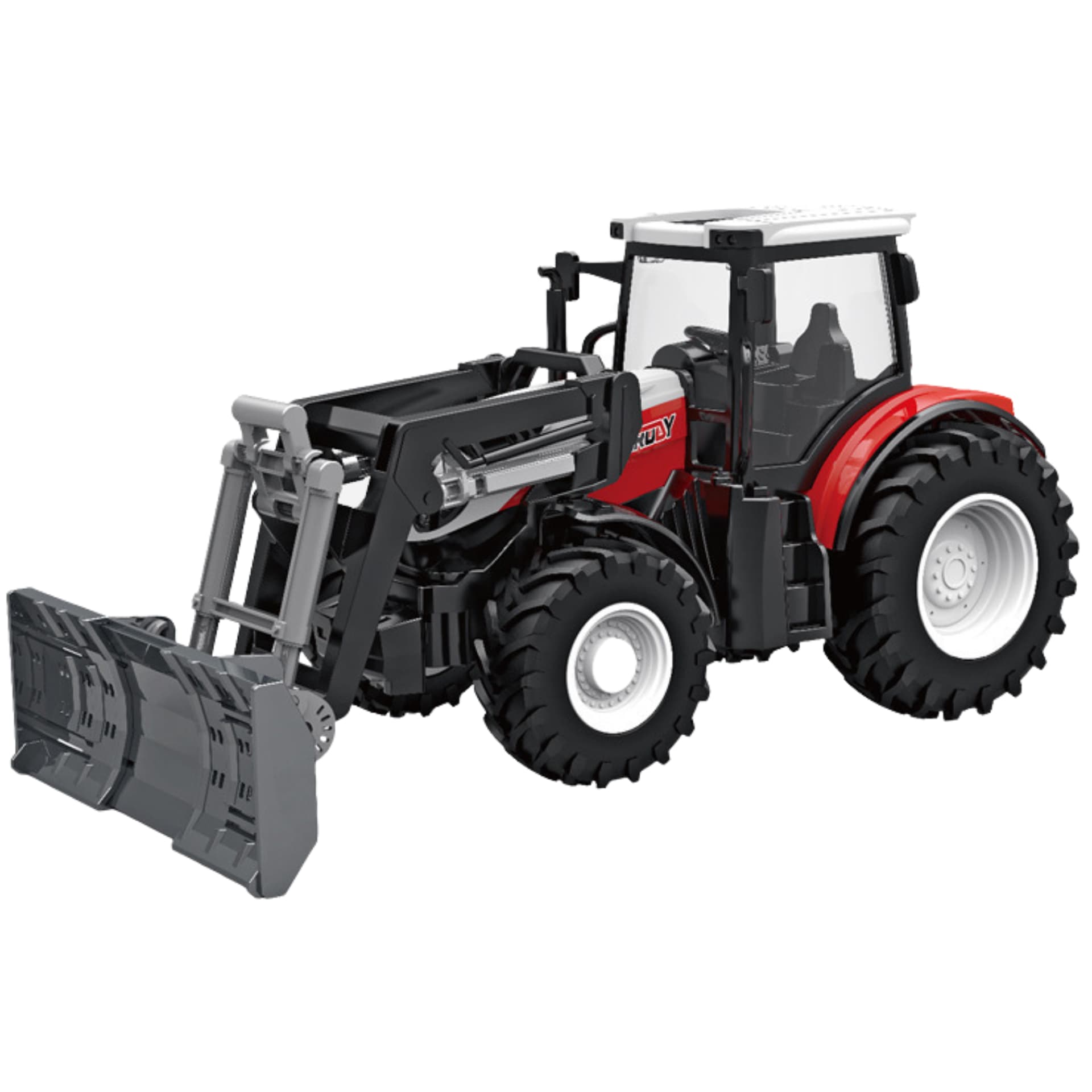 

TRAKTOR CIĄGNIK ZDALNIE STEROWANY NA PILOT SPYCHACZ MASZYNA ROLNICZA LED RC