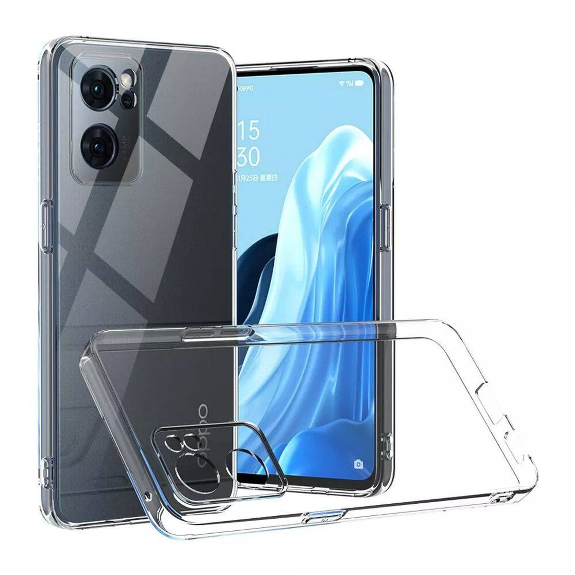 

Etui OPPO RENO 7 5G Nexeri Slim Case Protect 2mm transparentne