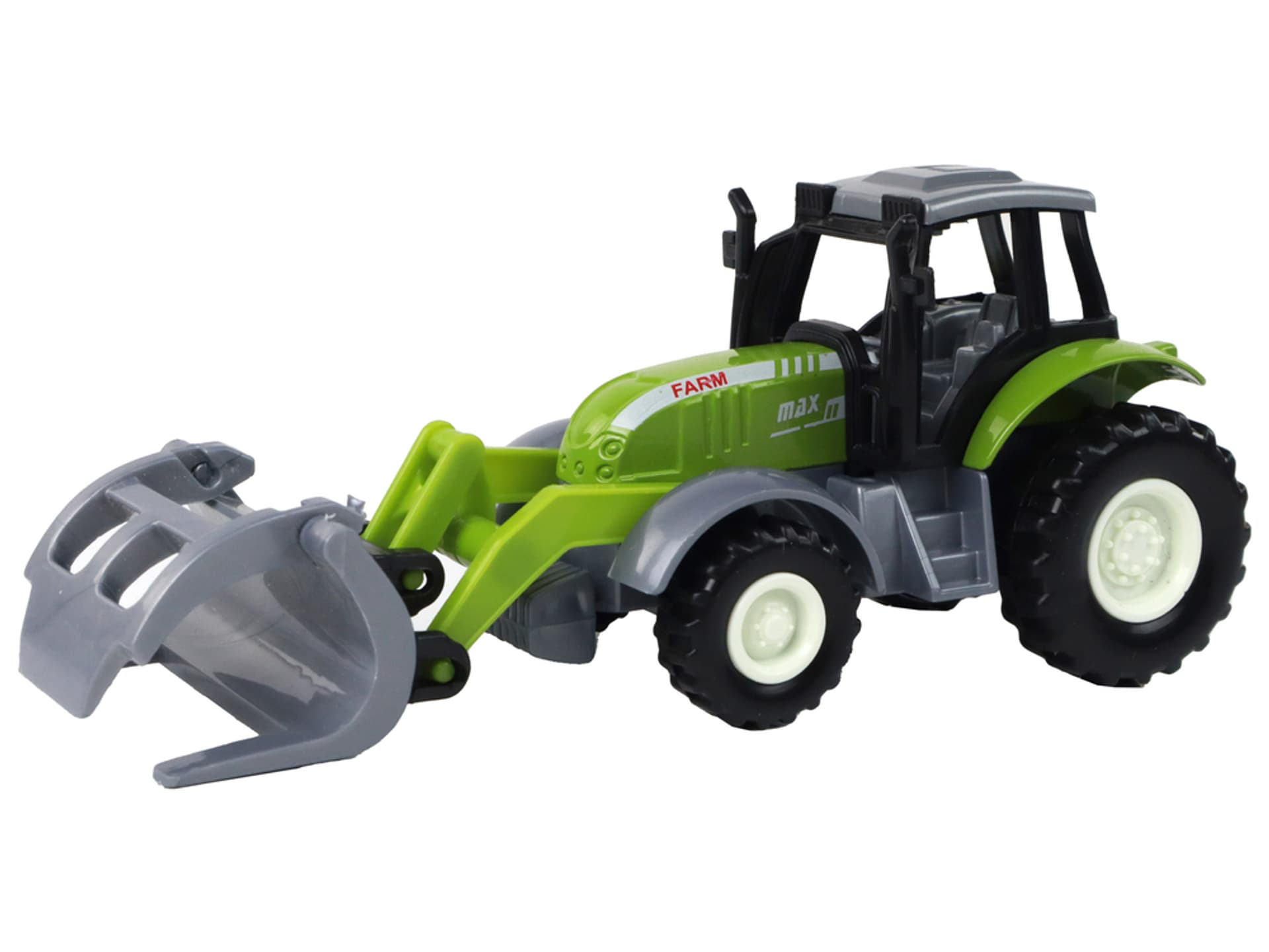 

Traktor Koparka Zielony Krokodylek Pojazd Rolniczy