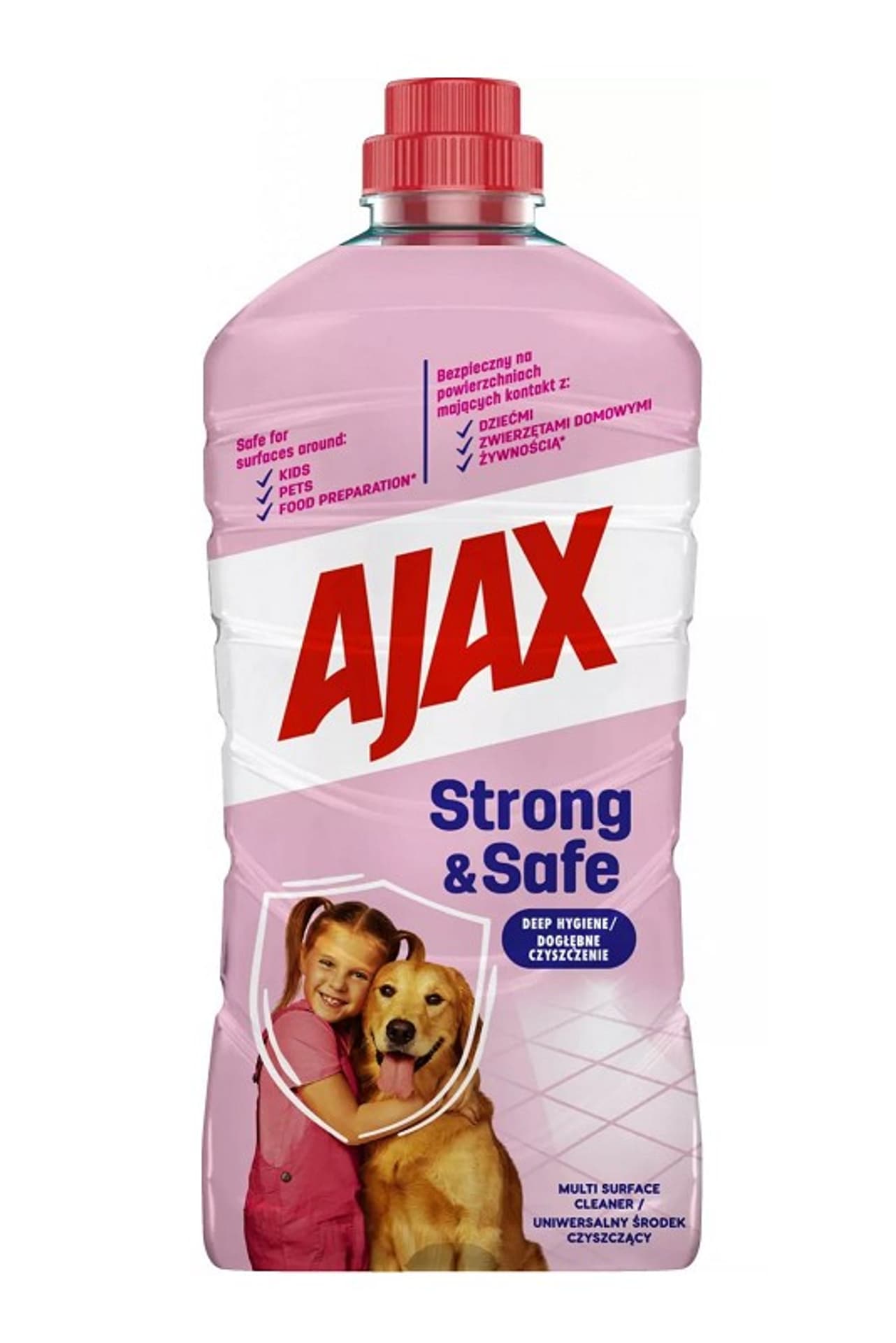 

AJAX Płyn 1L do uniwersalny STRONG& SAFE