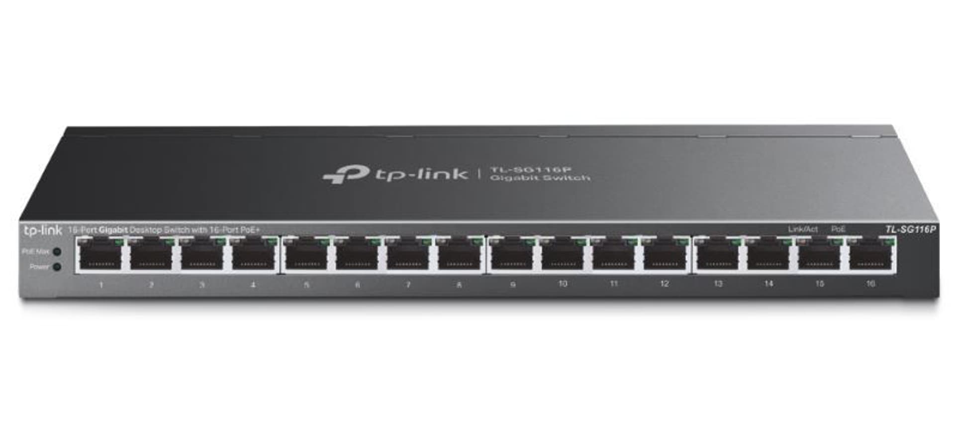 

Przełącznik TP-LINK TL-SG116P 16x 10/100/1000