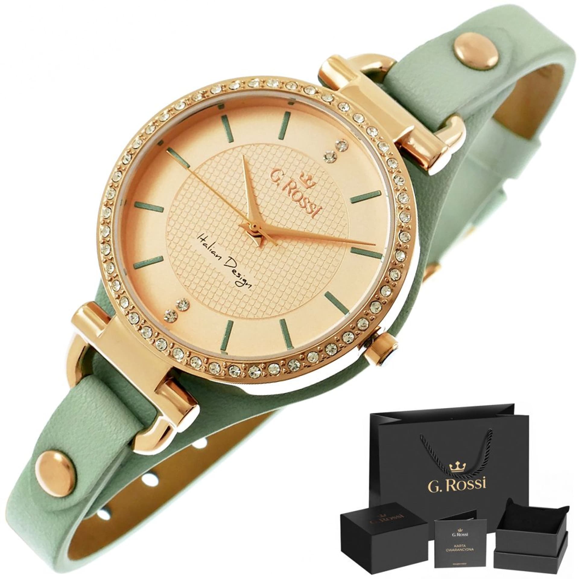 

Zegarek Damski G.Rossi 13922A-3H3 + BOX