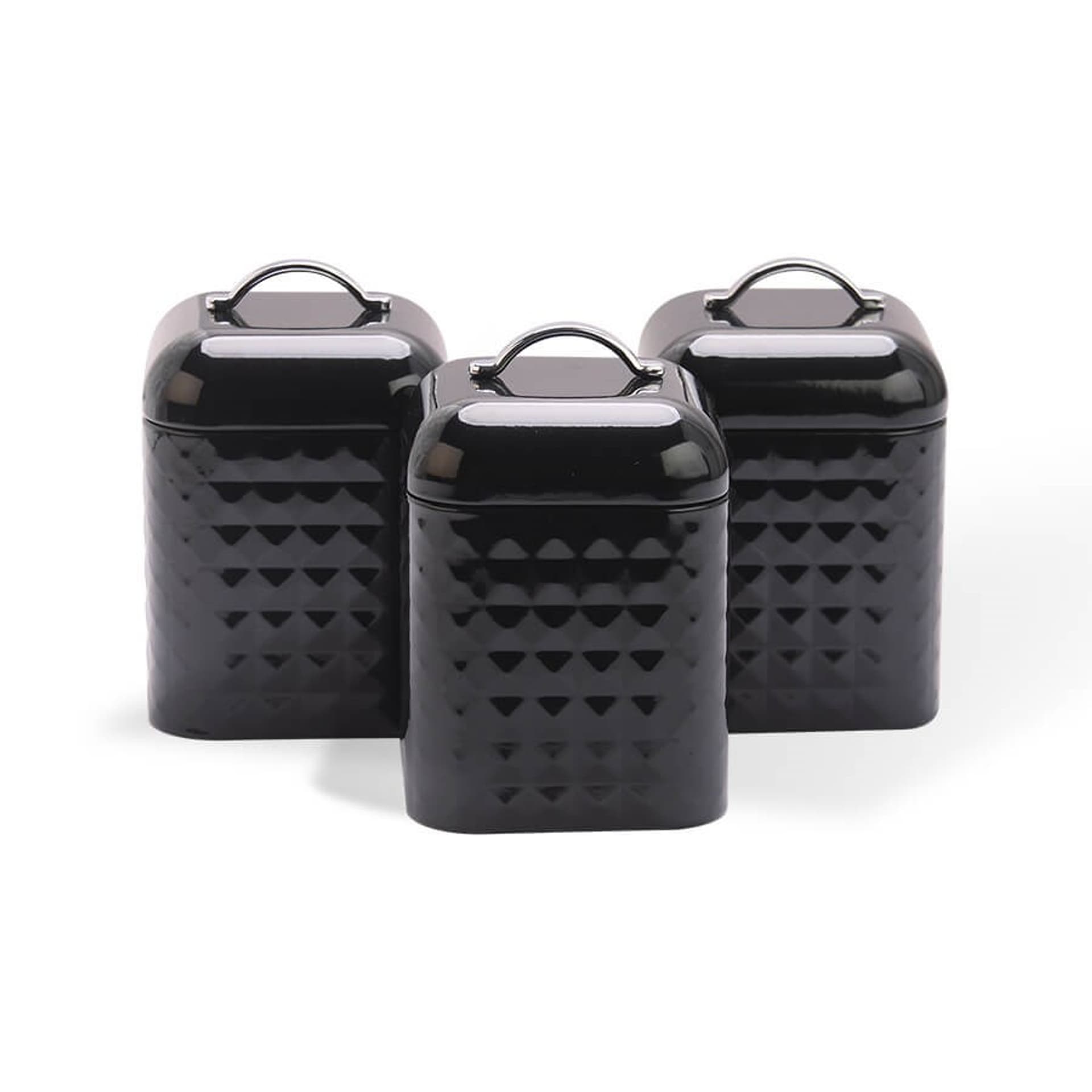 

Zestaw pojemników metalowych 3 szt MR-1676-3S-BLACK