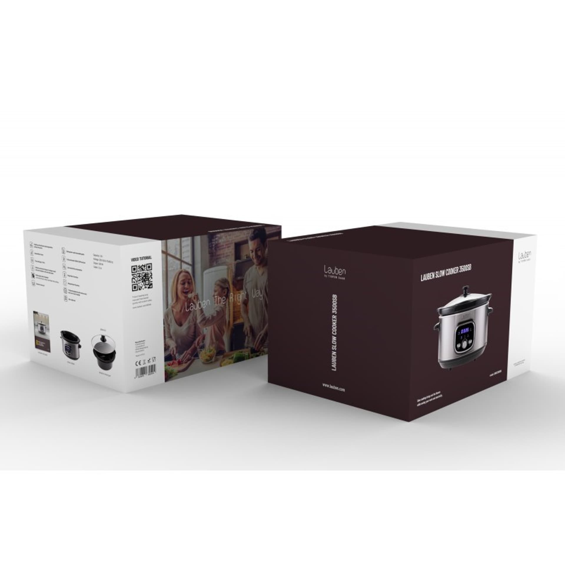 

Ryżowar Lauben Slow Cooker 3500SB