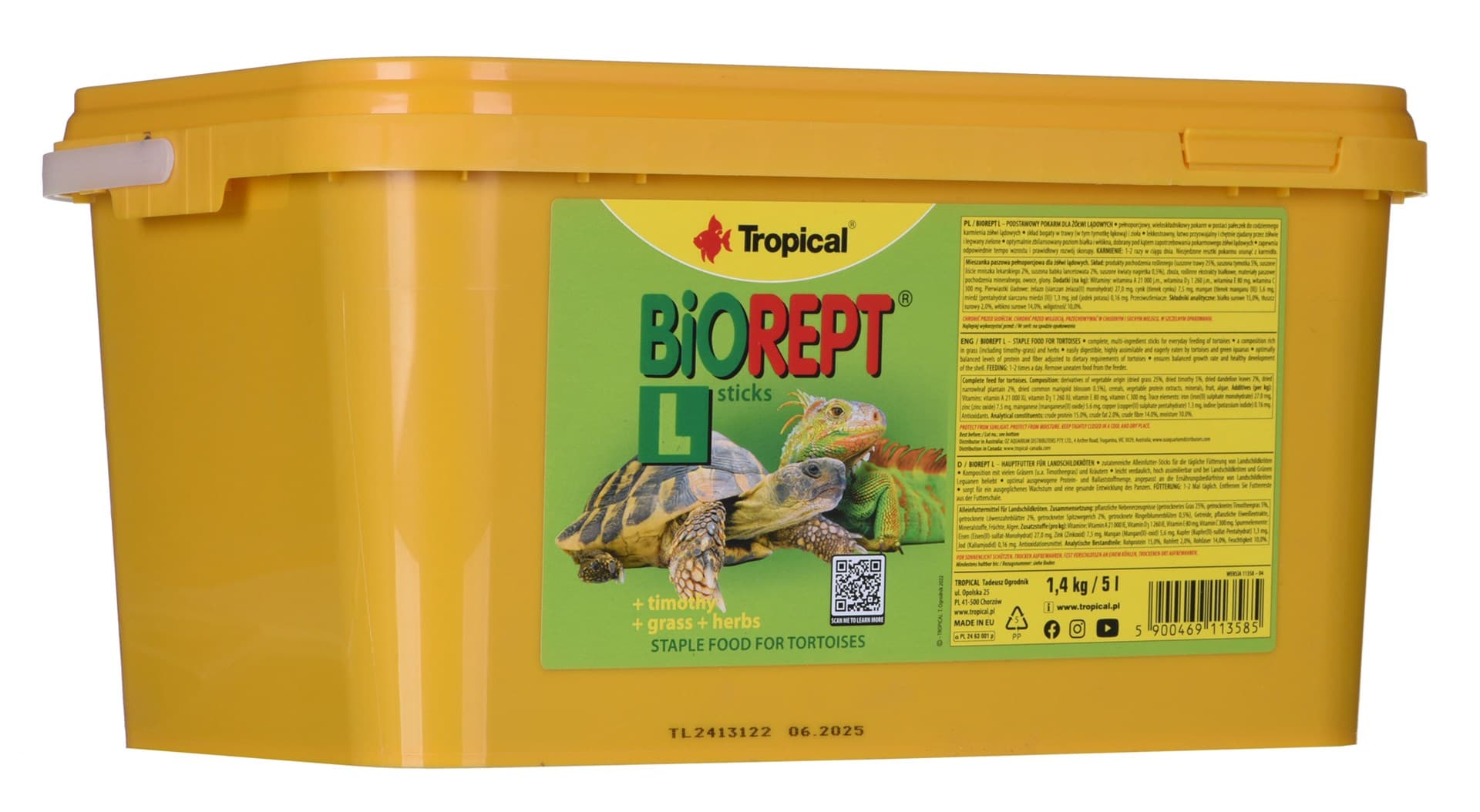 

TROPICAL BIOREPT L. 5L/1,4KG