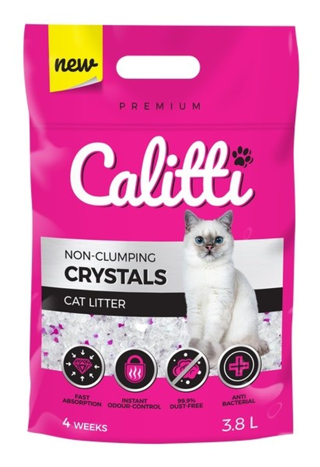 

Zestaw 7x Żwirek Calitti Crystal + Diamentiq 1szt