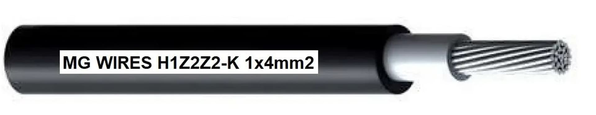 

Przewód fotowoltaiczny // MG Wires // 1x4mm2, 0,6/1kV czarny H1Z2Z2-K-4mm2 BK, szpula 500m