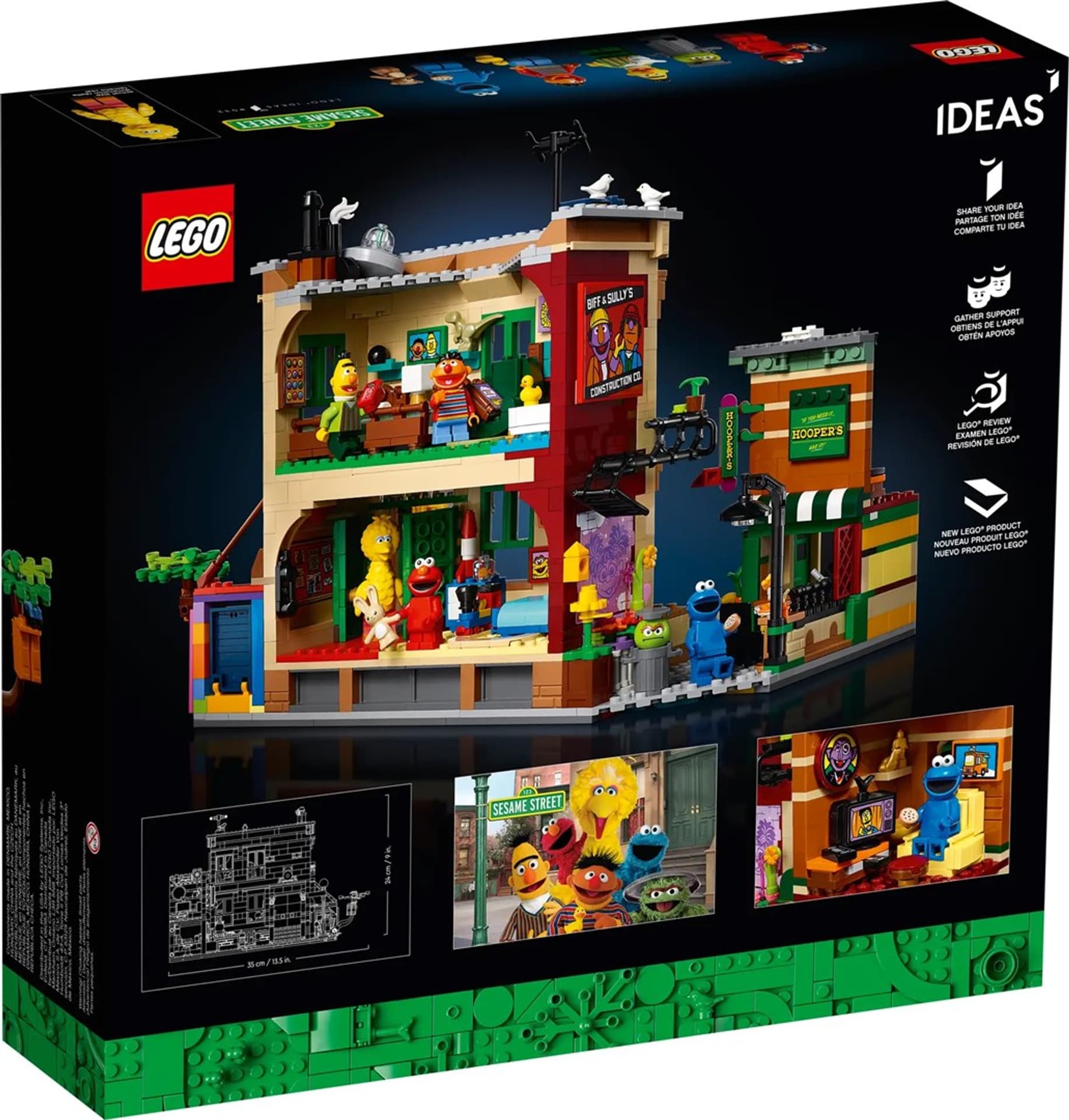 

LEGO Ideas 21324 123 Ulica Sezamkowa