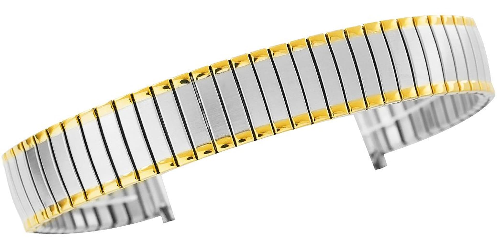 

Bransoleta rozciągana Srebrno Złota HQ 12 do 16 mm 104SG-12/16
