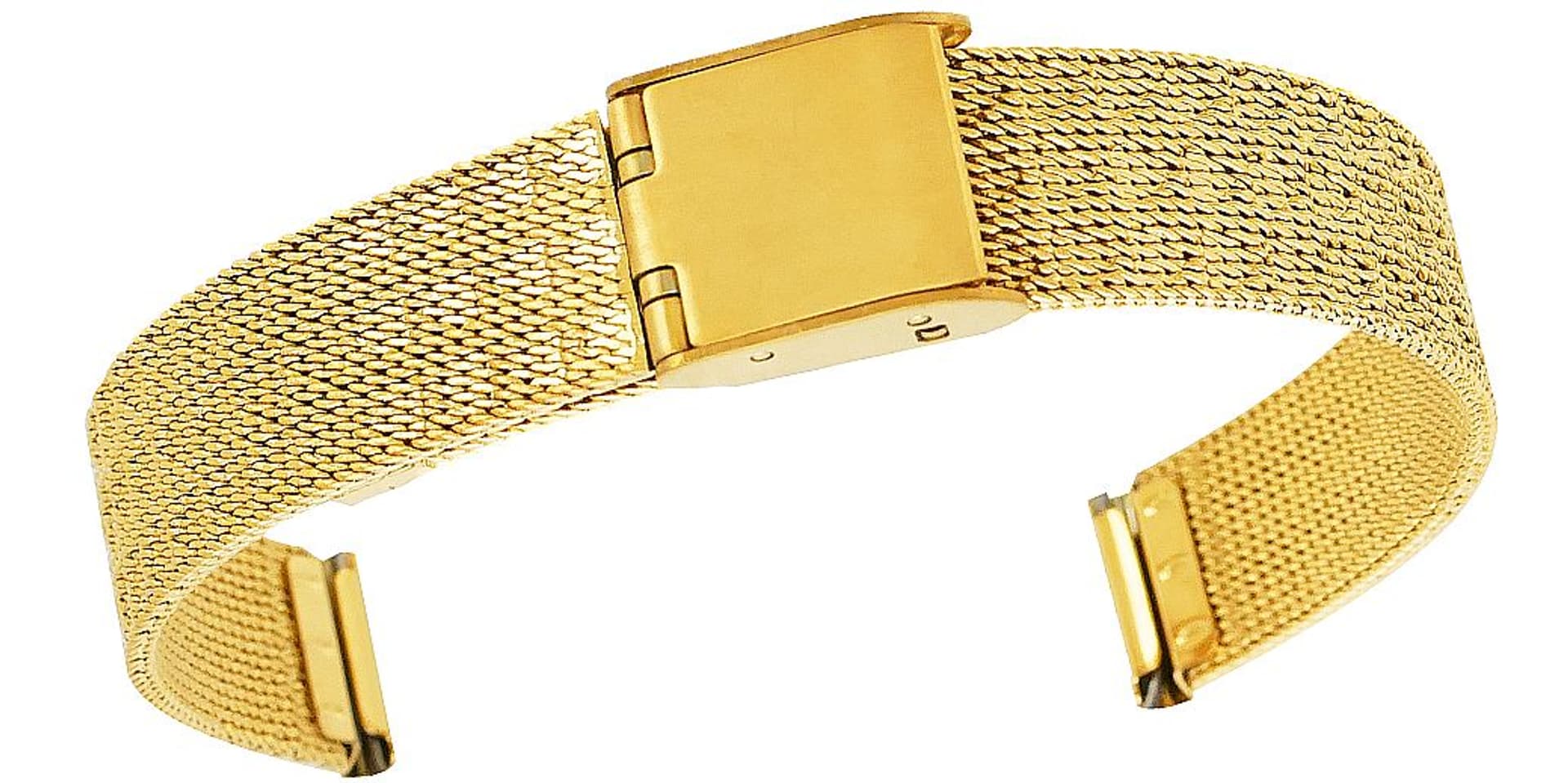 

Bransoleta Fashion Mesh Złota IPG 12 mm FA12G